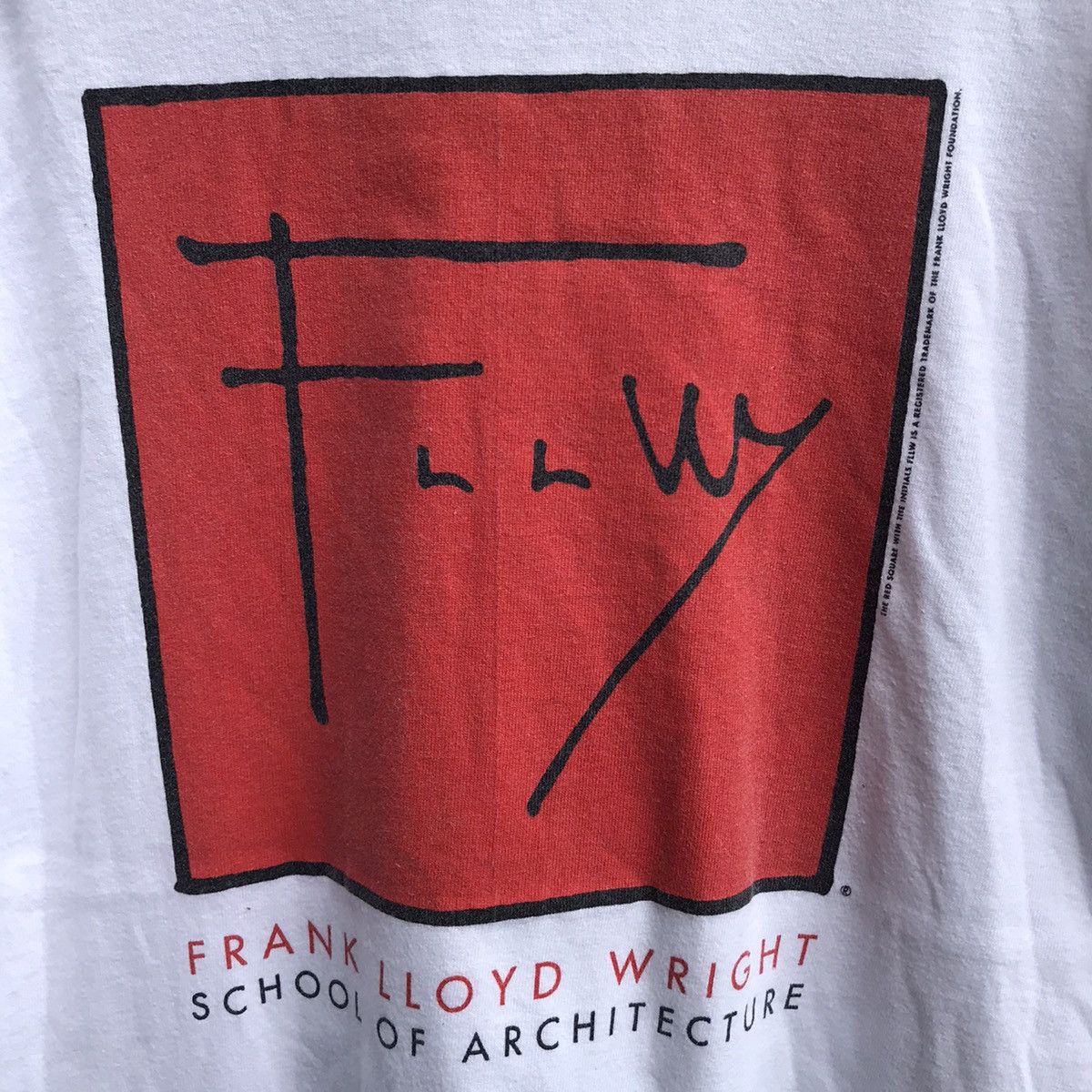 Arts & Science Vintage 90s FRANK LLOYD Wright art tee architecture Size US M / EU 48-50 / 2 - 3 Thumbnail