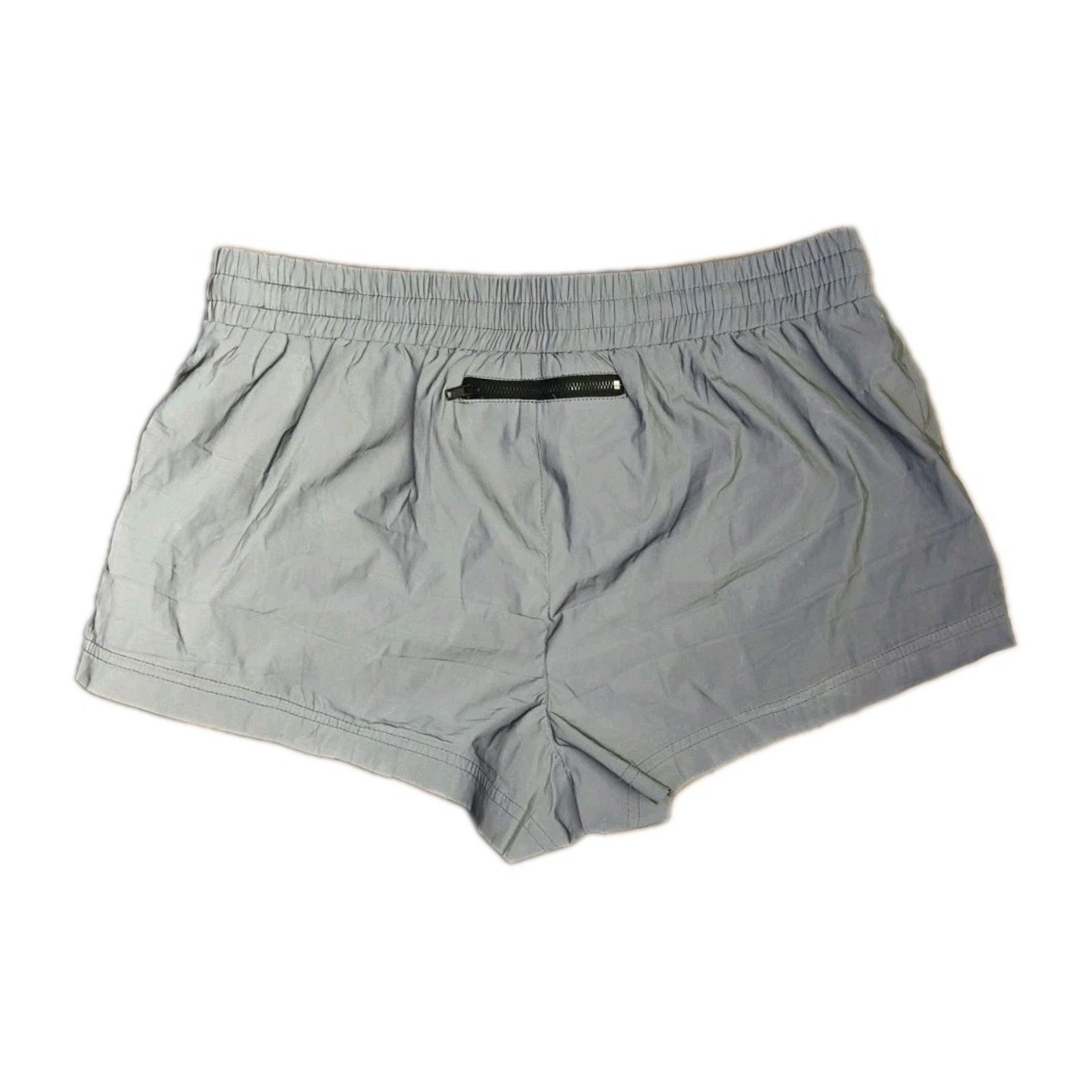 Forever 21 Forever 21 Reflective Shorts Silver Run Night Zip M 6-8 Size 28" / US 6 / IT 42 - 7 Thumbnail
