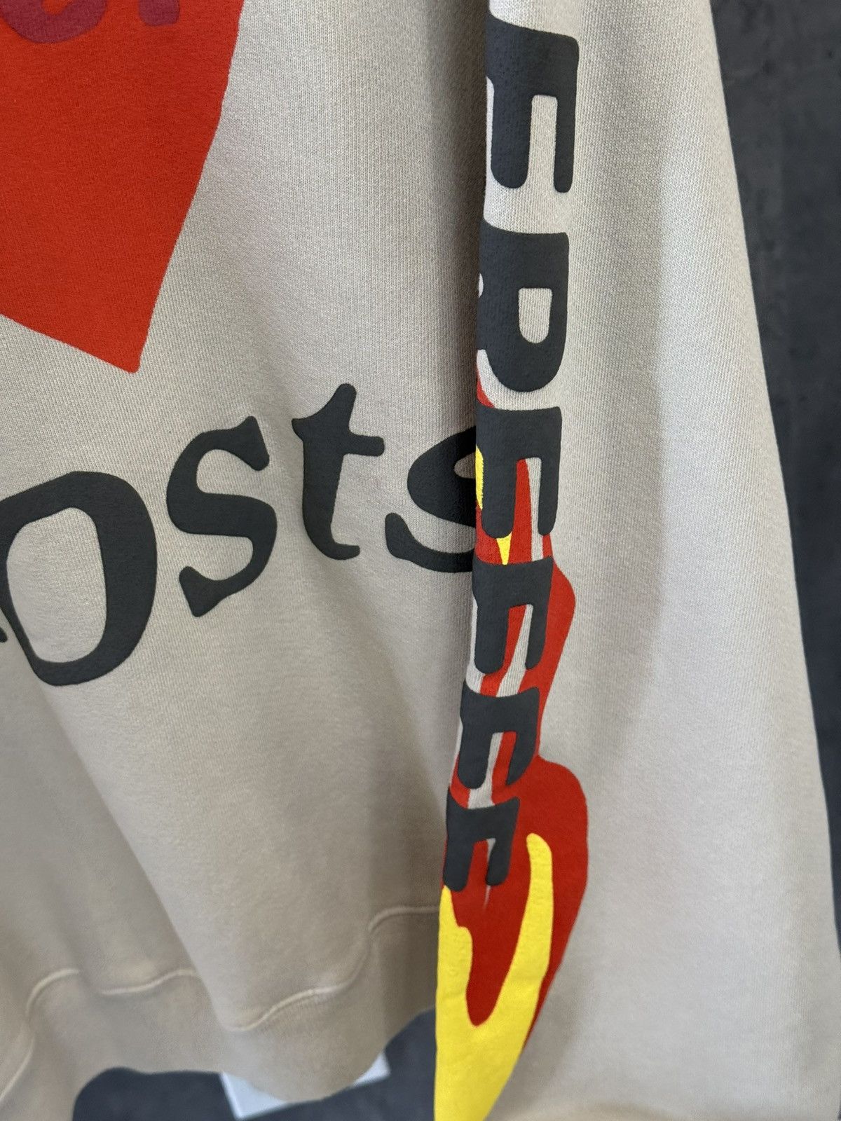 Cactus Plant Flea Market × Kanye West KANYE CAMP FLOG GNAW ‘I FEEL GHOST’ SWEATSHIRT SIZE S Size US S / EU 44-46 / 1 - 6 Thumbnail