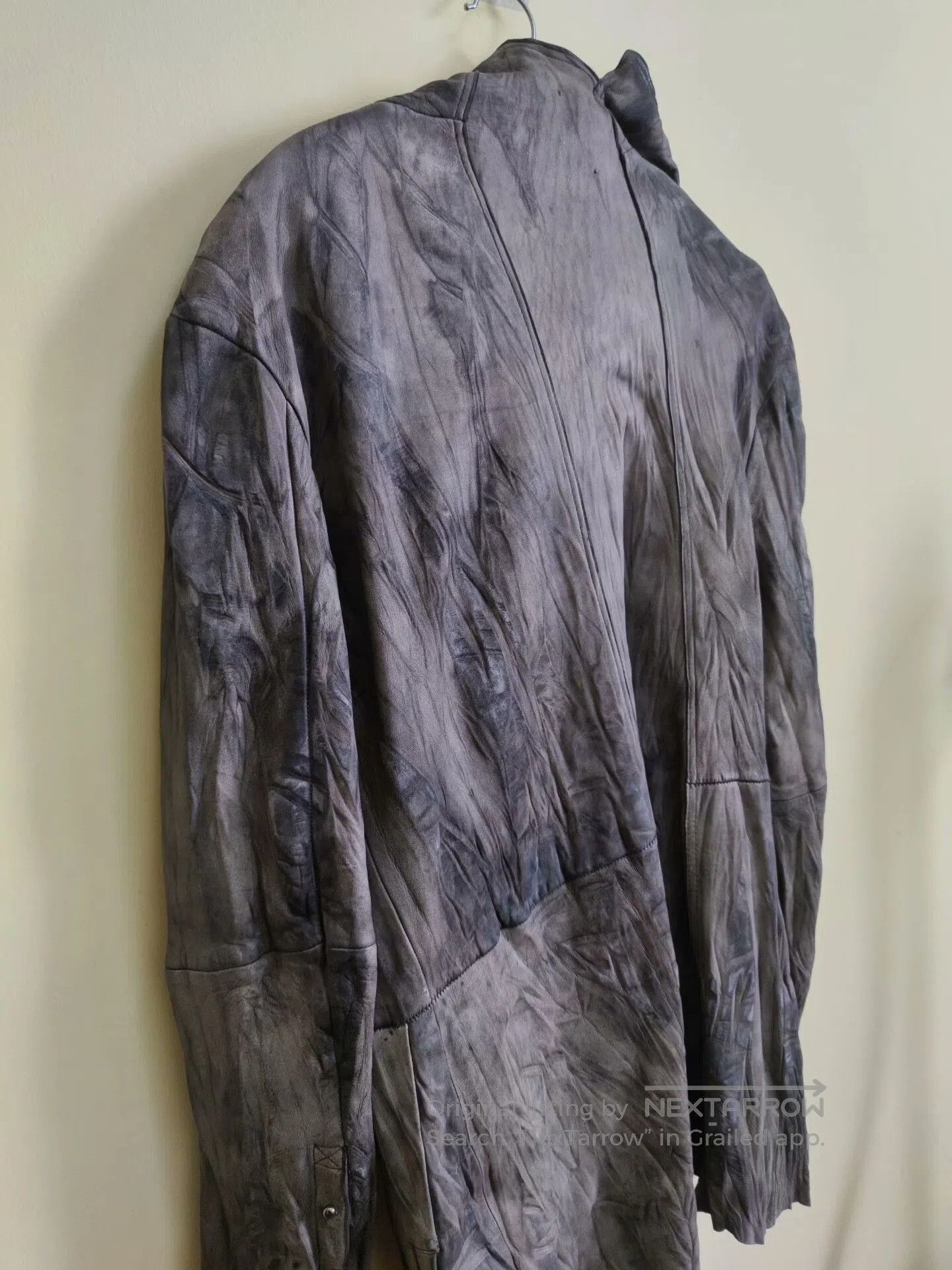 Delusion Delusion Japanese Craft Leather Jacket for Men. Size US M / EU 48-50 / 2 - 3 Thumbnail