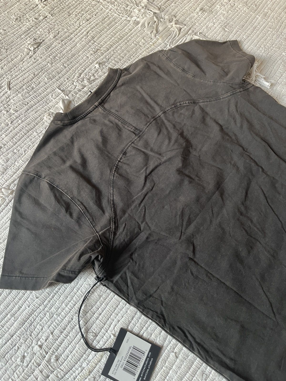 Entire Studios MINI TEE WASHED BLACK Size US L / EU 52-54 / 3 - 9 Thumbnail