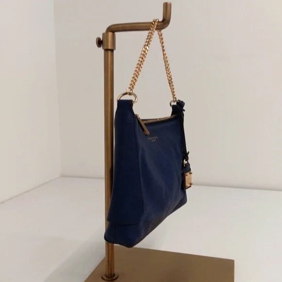 Henri Bendel Henri Bendel Leather Crossbody Bag w/ Chain Strap Size ONE SIZE - 3 Thumbnail