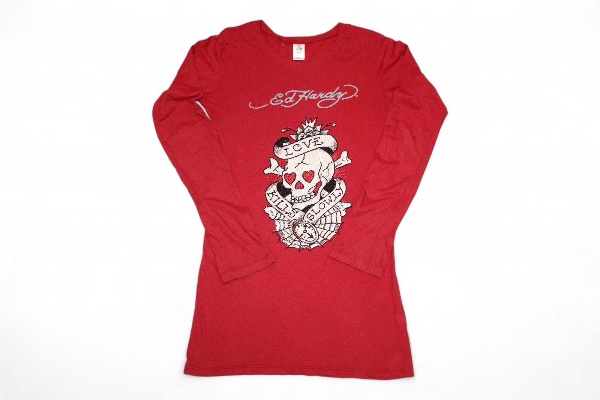 Ed Hardy Christian Audigier Love Kills Slowly L/S T-shirt