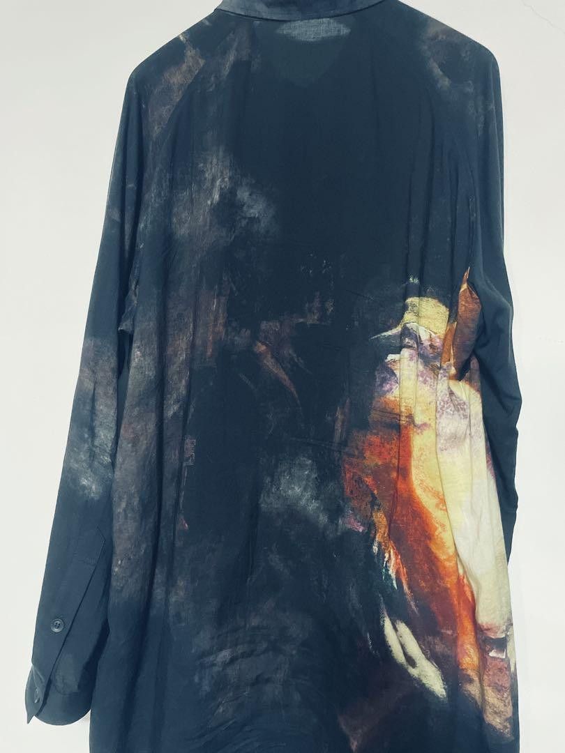 Yohji Yamamoto POUR HOMME 24ss The Martyrdomof Saint Agnes blouse shirts Size US M / EU 48-50 / 2 - 2 Thumbnail