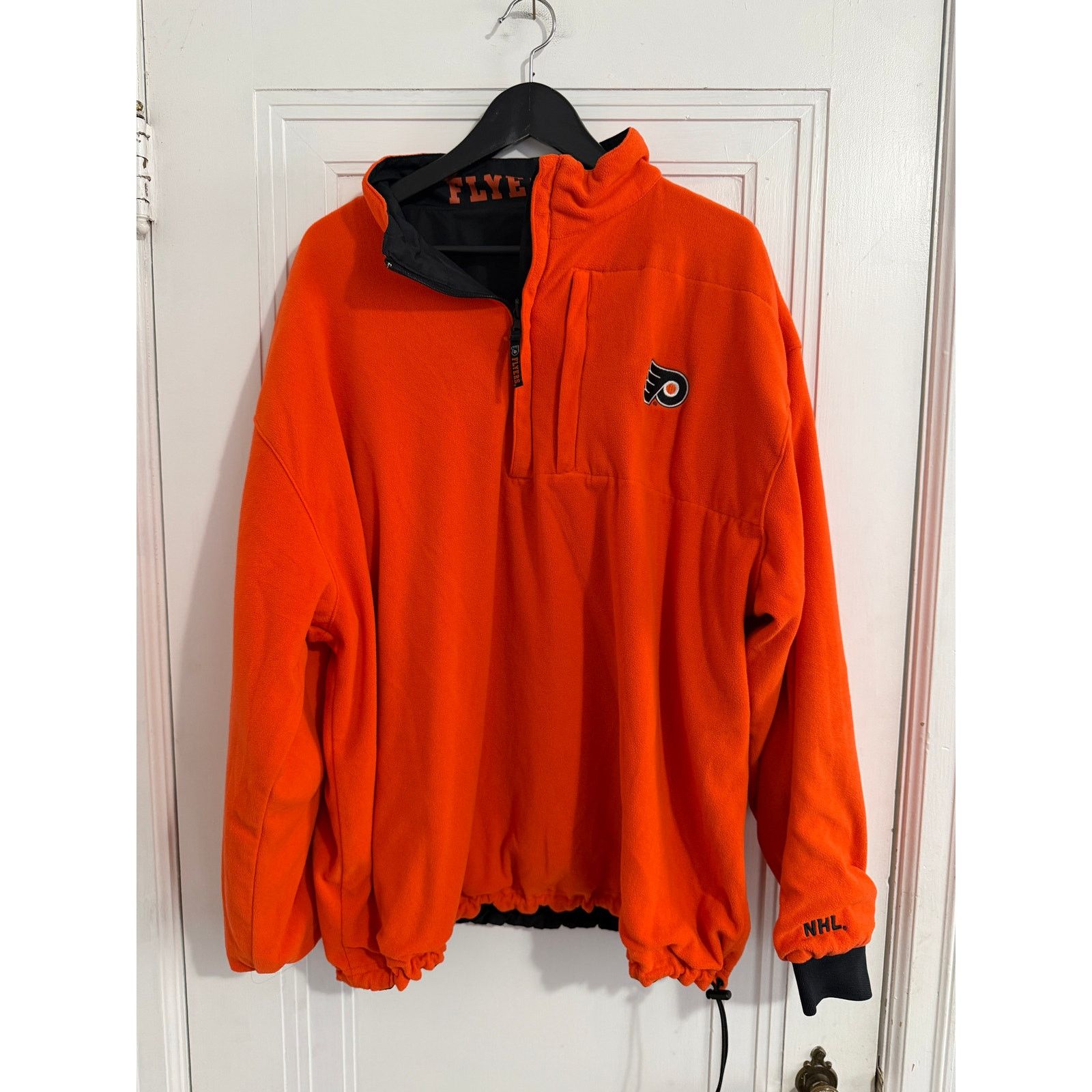 Lee Philadelphia Flyers Reversible Fleece Jacket Size XL Size US XL / EU 56 / 4 - 6 Thumbnail
