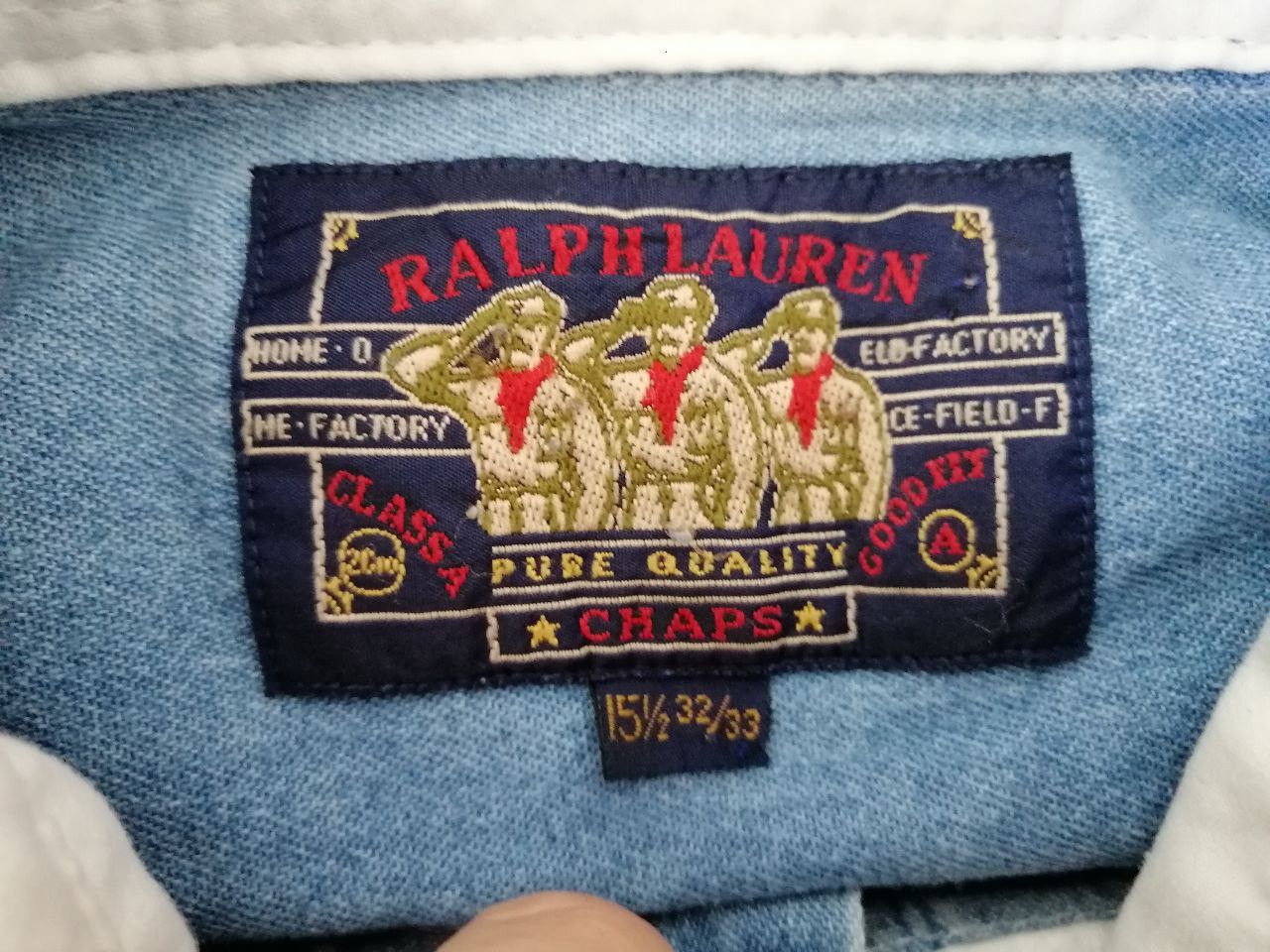 Chaps Ralph Lauren Shirt Ralph Lauren Chaps Home Field Factory Size-S Size US S / EU 44-46 / 1 - 5 Thumbnail
