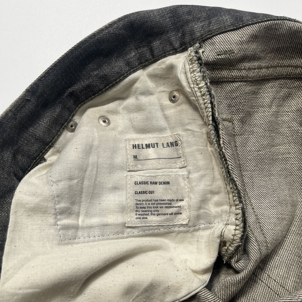 Helmut Lang Helmut Lang Super Black Denim Size US 30 / EU 46 - 7 Thumbnail