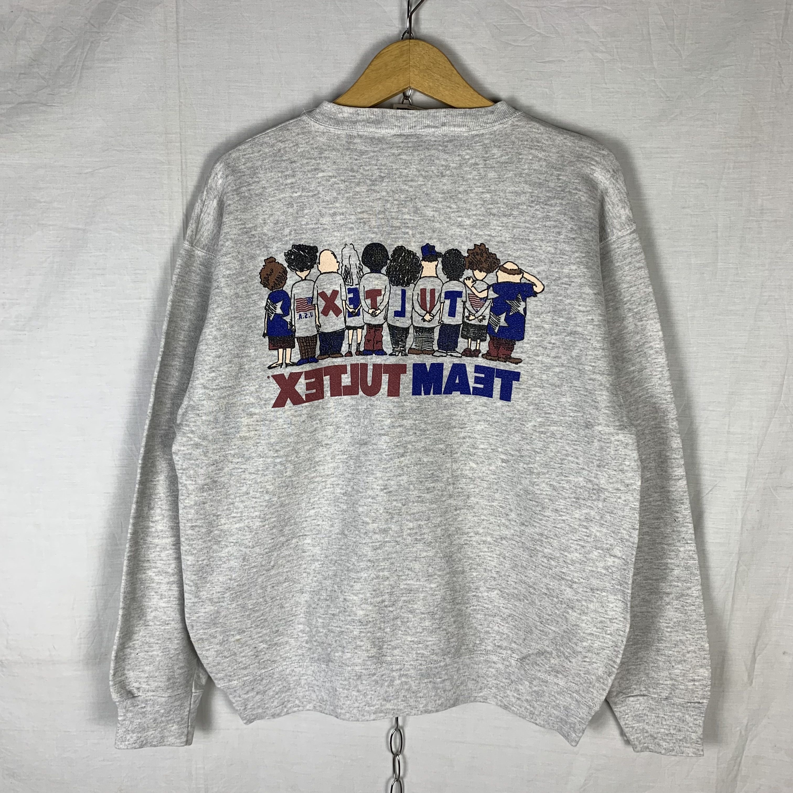 Vintage Vintage Team Tultex Sweatshirt Crewneck Size US L / EU 52-54 / 3 - 4 Thumbnail
