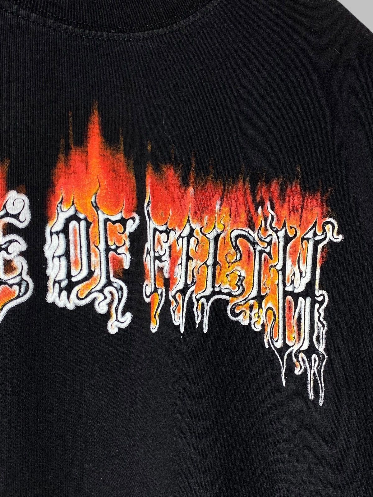 Band Tees CRADLE OF FILTH FLAME LOGO TEE METAL GOTH VIBES Size US M / EU 48-50 / 2 - 6 Thumbnail