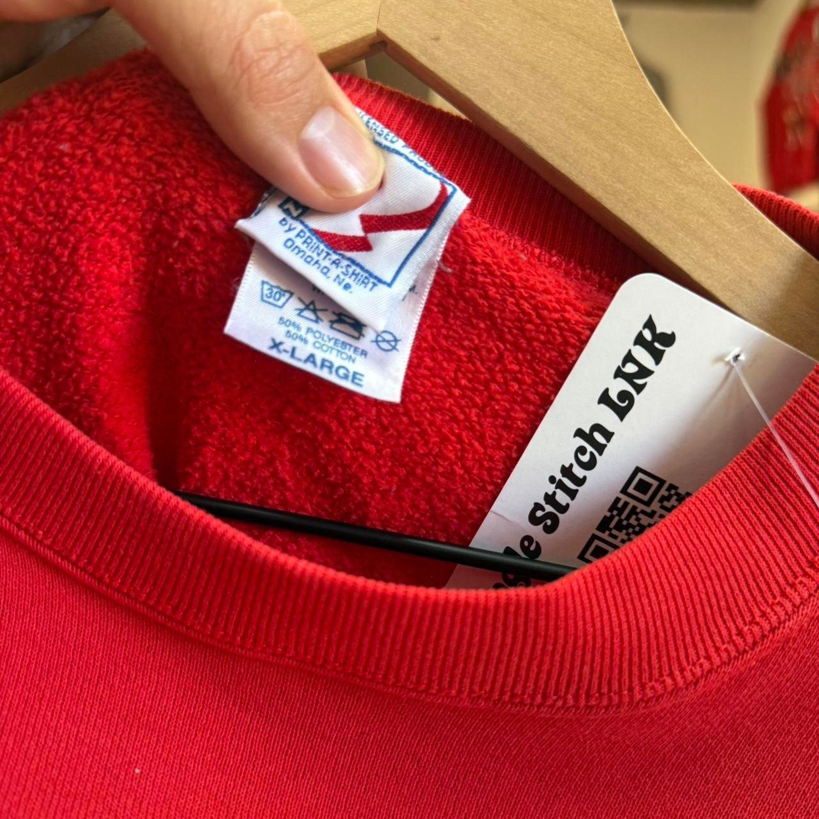 Vintage Vintage 90s Nebraska Huskers Crewneck Size US L / EU 52-54 / 3 - 8 Thumbnail