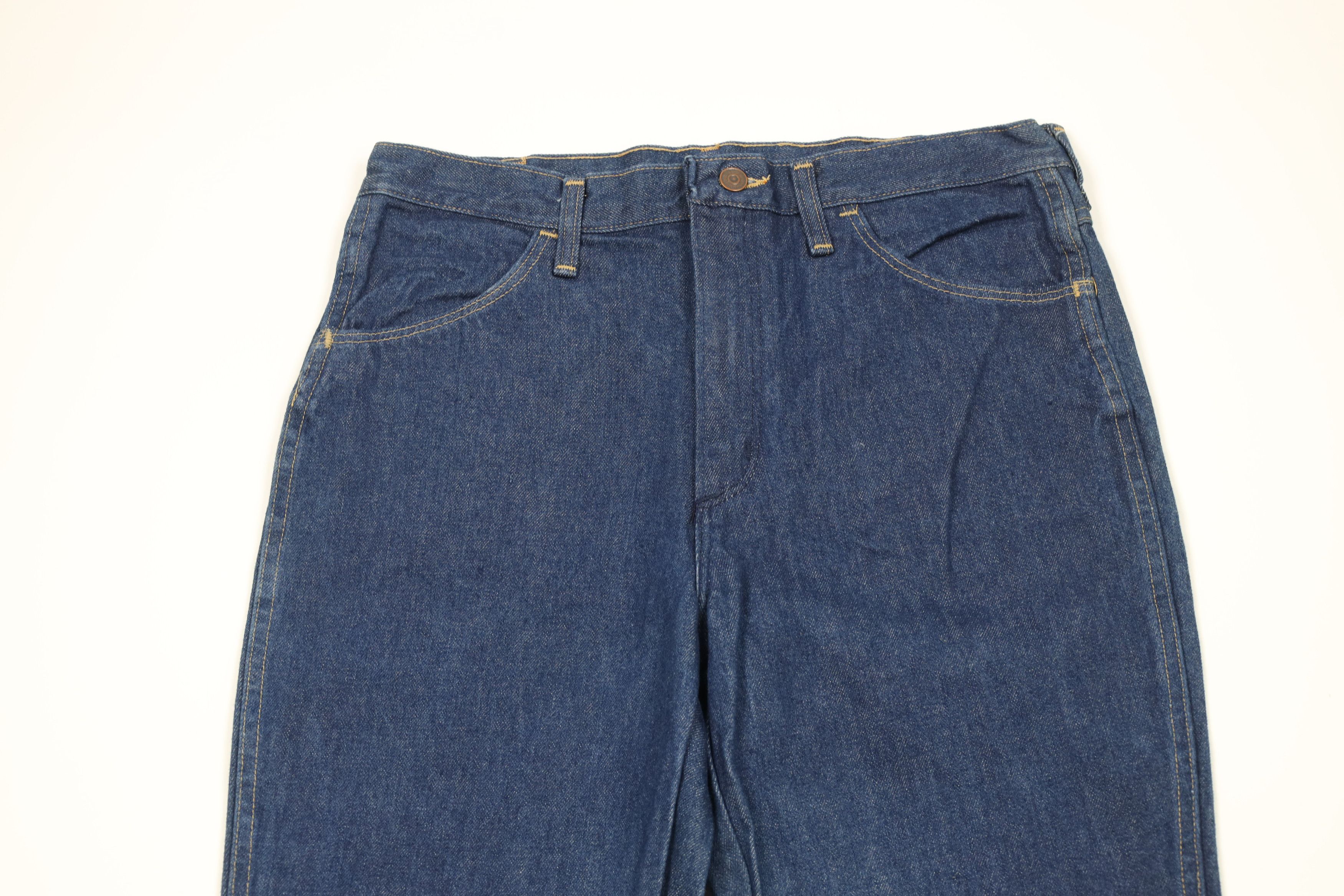 Wrangler Deadstock Vintage 70s 80s Wrangler Rustler Boot Jeans USA Size US 34 / EU 50 - 2 Thumbnail