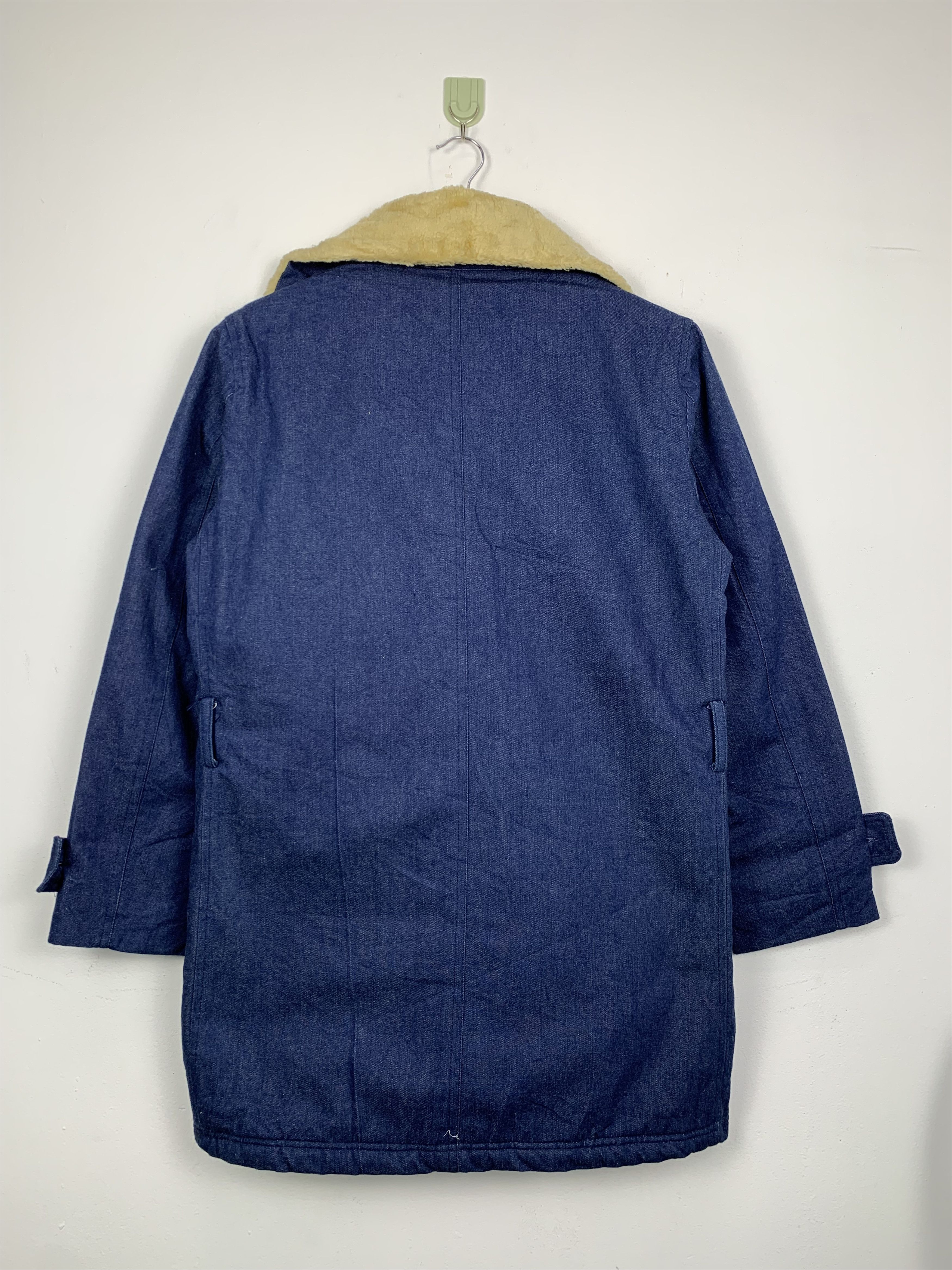 Japanese Brand Vintage 90s Japanese Brand Sherpa Denim Jacket J1364 Size US M / EU 48-50 / 2 - 3 Thumbnail