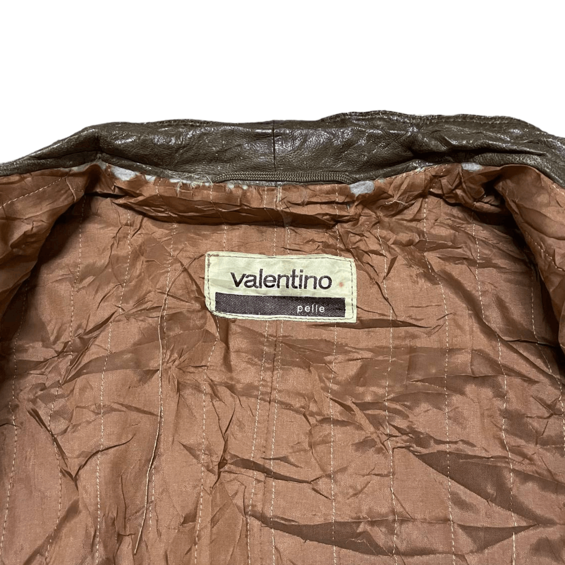 Valentino Vintage Valentino Pelle Lamb Skin Leather Jacket Size US S / EU 44-46 / 1 - 8 Thumbnail