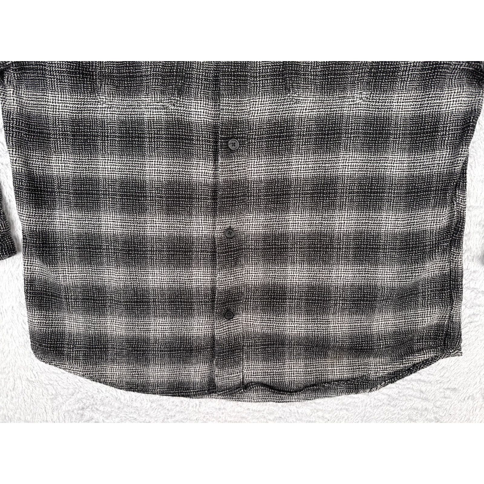 Vintage FREE ASSEMBLY Shirt Men L Black Plaid Button-Up Cotton Flannel Pocket Size US L / EU 52-54 / 3 - 5 Thumbnail