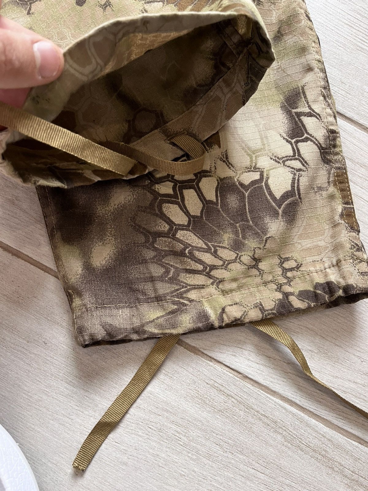 Vintage Vintage Camo trousers pants cargo drawstrings snake skin Size US 32 / EU 48 - 9 Thumbnail