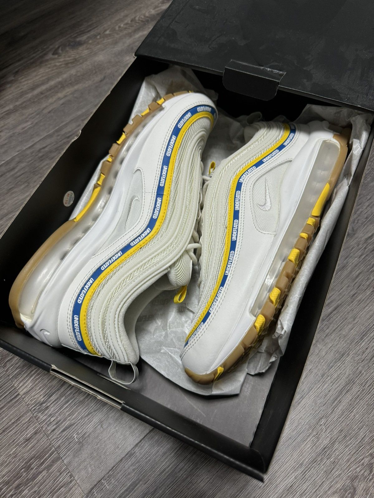 Nike × Undefeated Nike air max 97 undefeated ucla Size US 8.5 / EU 41-42 - 1 Thumbnail