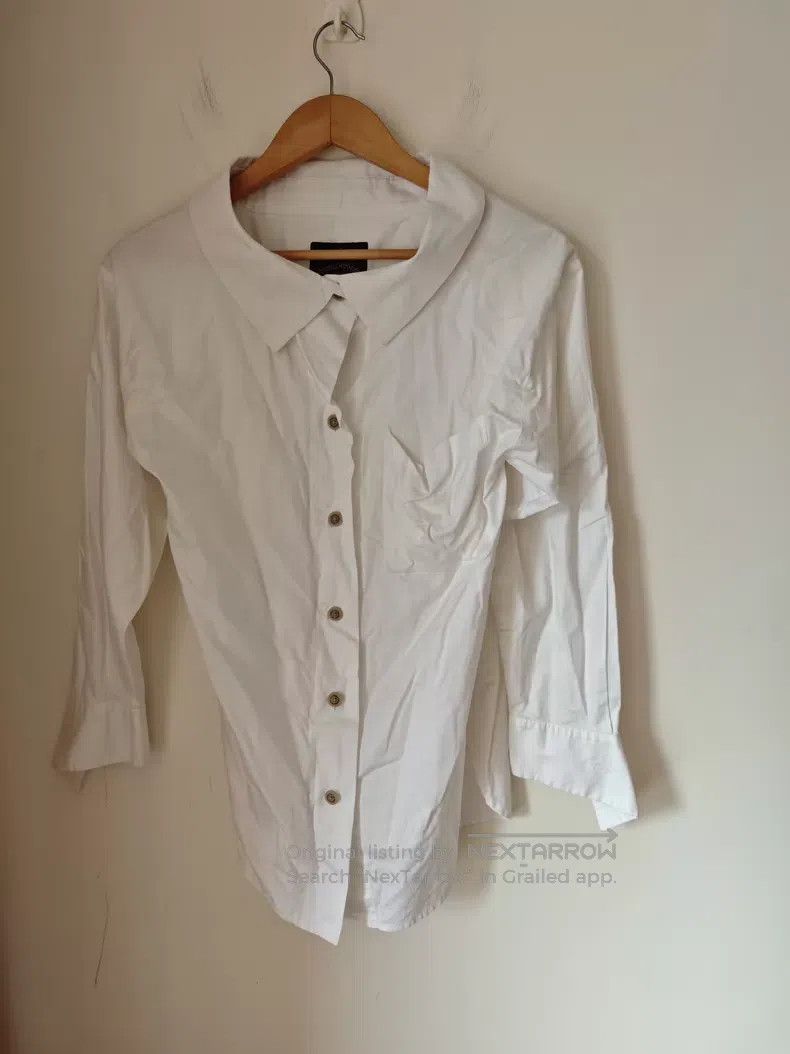 Vivienne Westwood Vivienne Westwood White Drunkard Shirt Size XS / US 0-2 / IT 36-38 - 1 Thumbnail