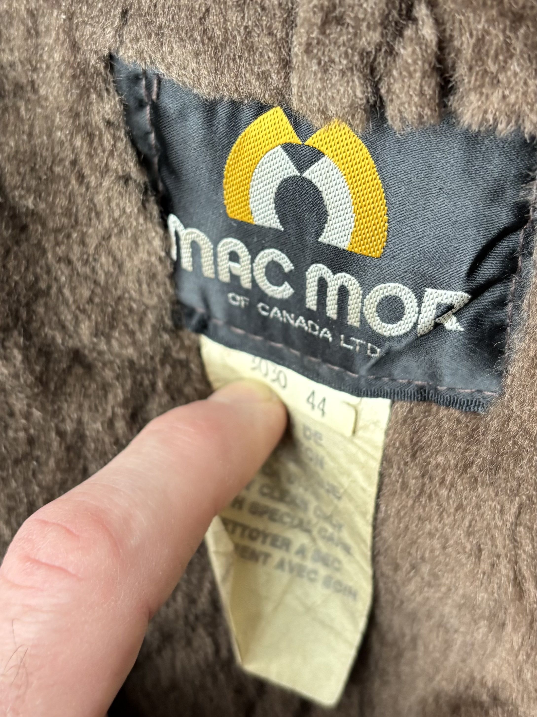 Vintage 1970s Sheepskin Coat Vintage Shearling Jacket Macmor Long Size US S / EU 44-46 / 1 - 5 Thumbnail