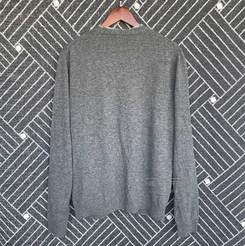 Lanvin Lanvin Men's Gray Cotton Cardigan for Spring . Size US S / EU 44-46 / 1 - 2 Thumbnail