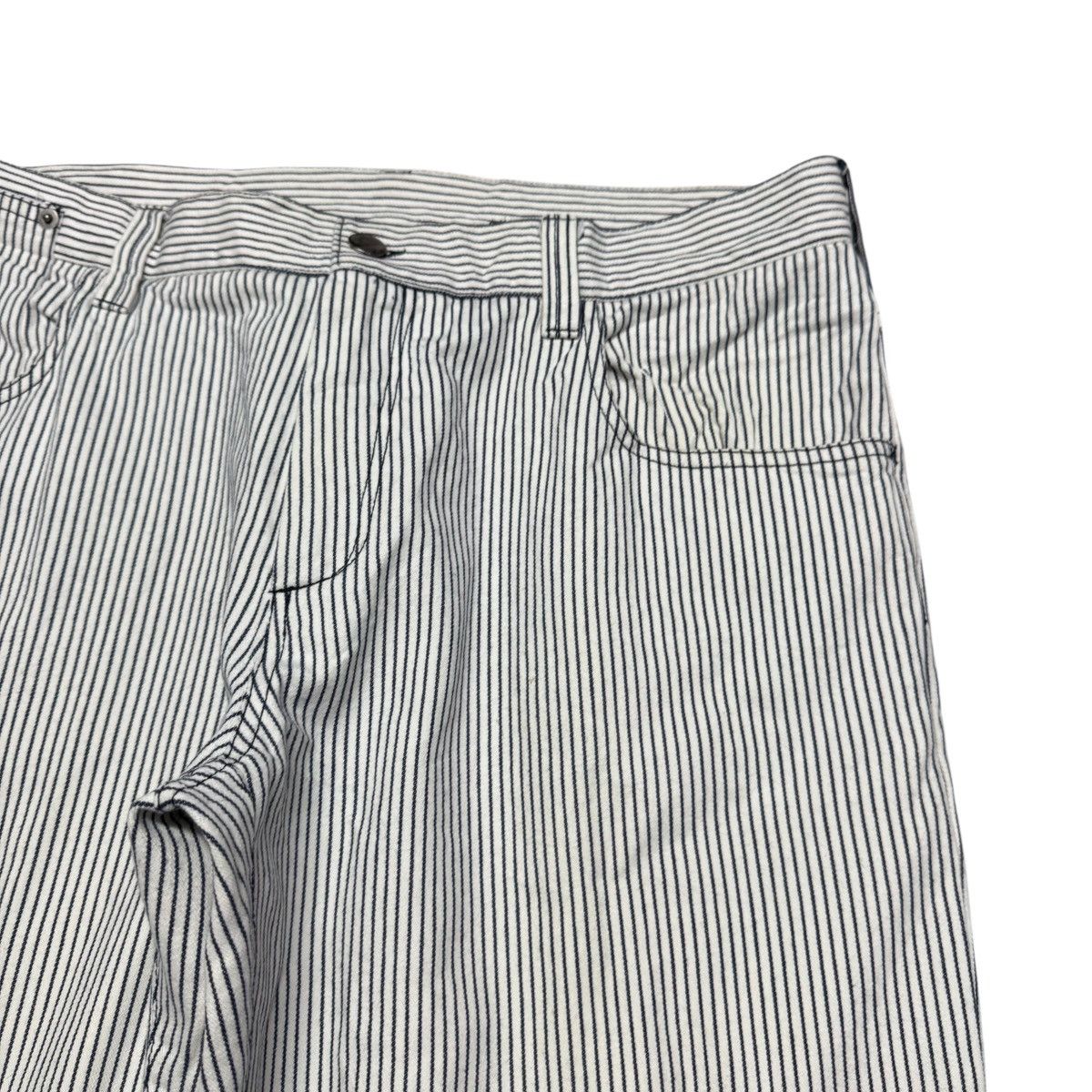 Vintage Vintage CAPPELLINI Denim Hickory Carpenter Pants Size US 34 / EU 50 - 5 Thumbnail
