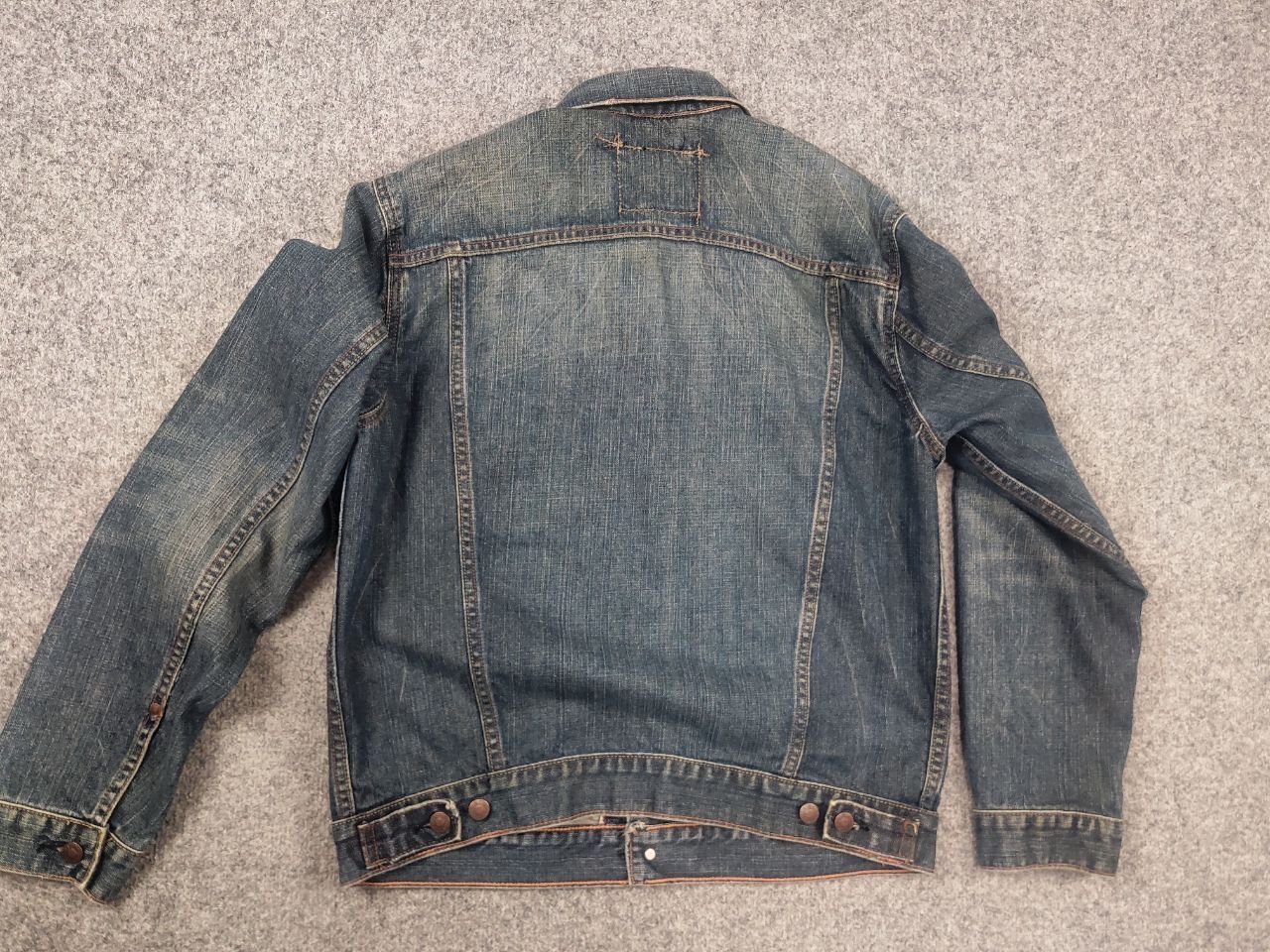 Levi's Rare Vintage 90's levis red tab Selvedge Denim Jacket Size US L / EU 52-54 / 3 - 9 Thumbnail