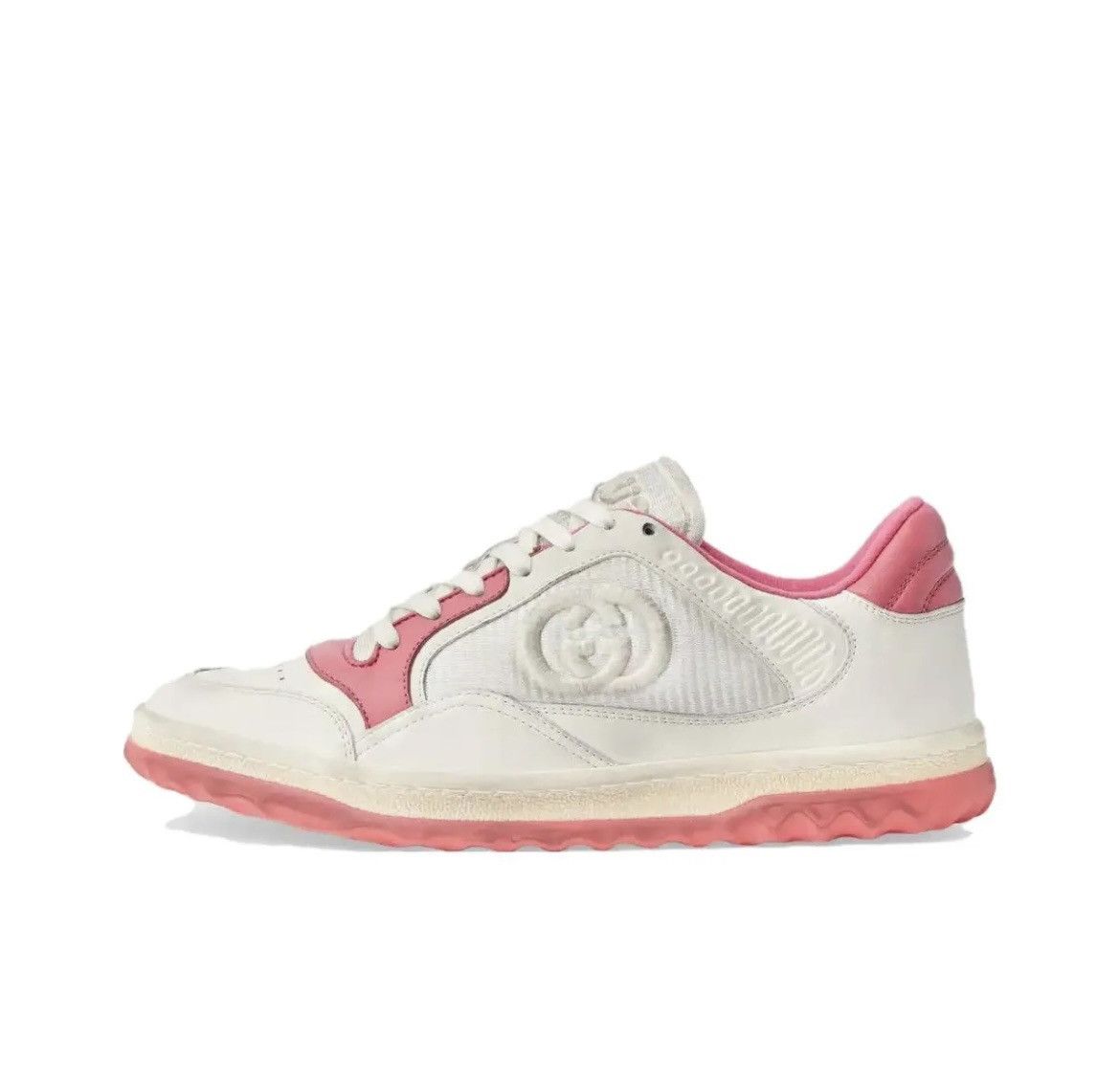 Gucci Gucci MAC70 Pink Off White Sneakers Size US 8.5 / IT 38.5 - 3 Thumbnail