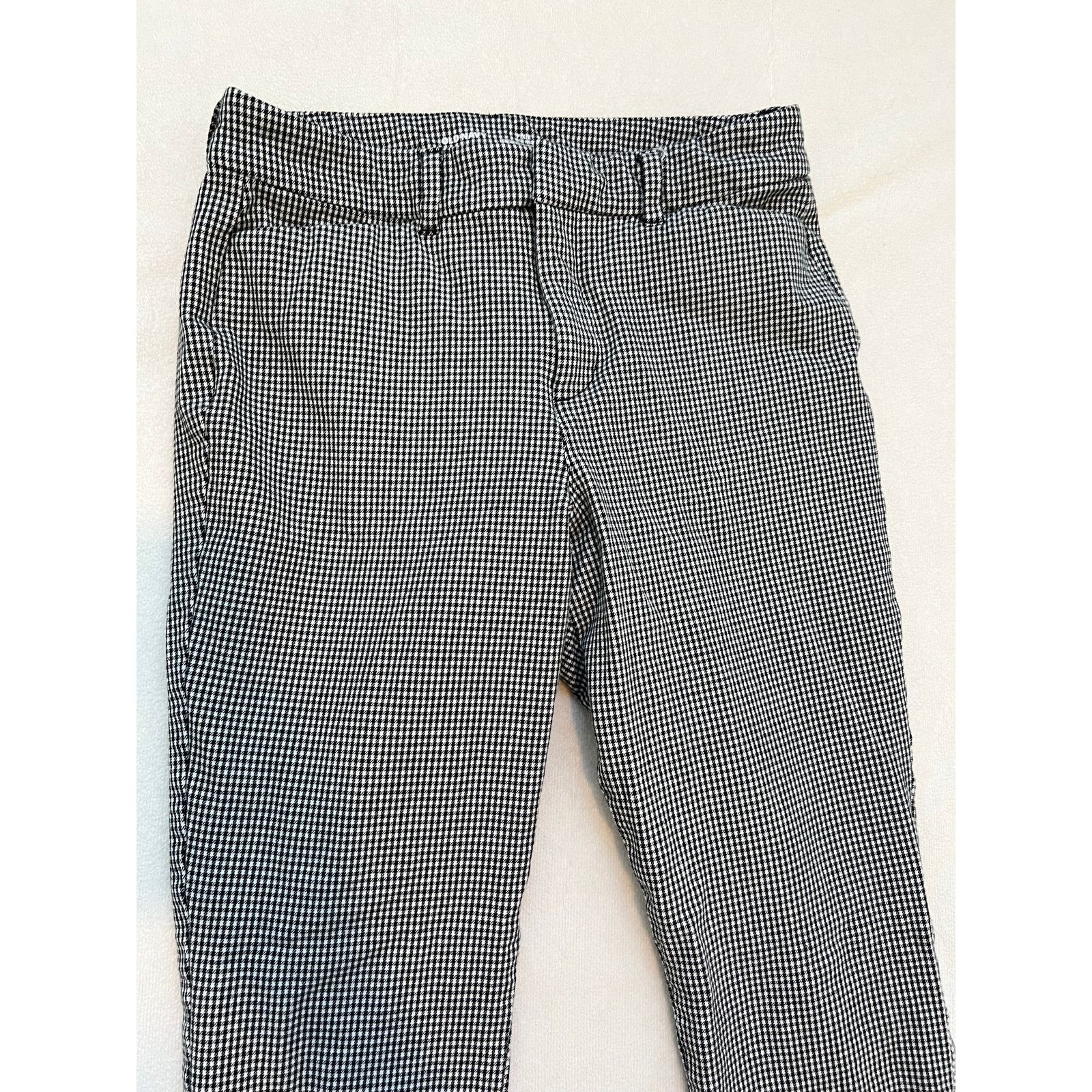 Old Navy Old Navy Pixie High Rise Houndstooth Chino Pants Size 4 Size 27" / US 4 / IT 40 - 2 Thumbnail