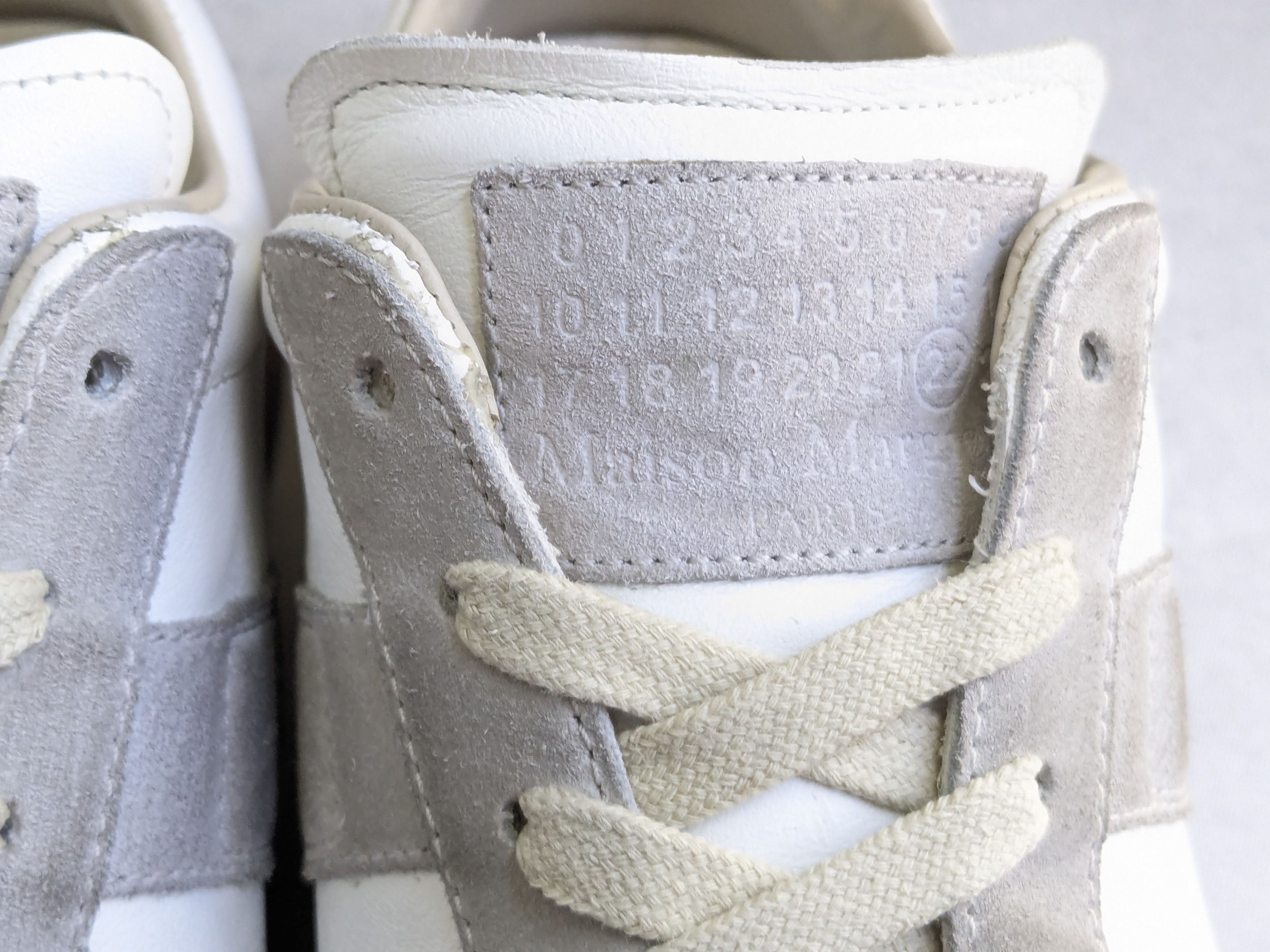 Maison Margiela Maison Margiela Replica GAT White Gray 8 41 Low Tops Gum Size US 8 / EU 41 - 8 Thumbnail