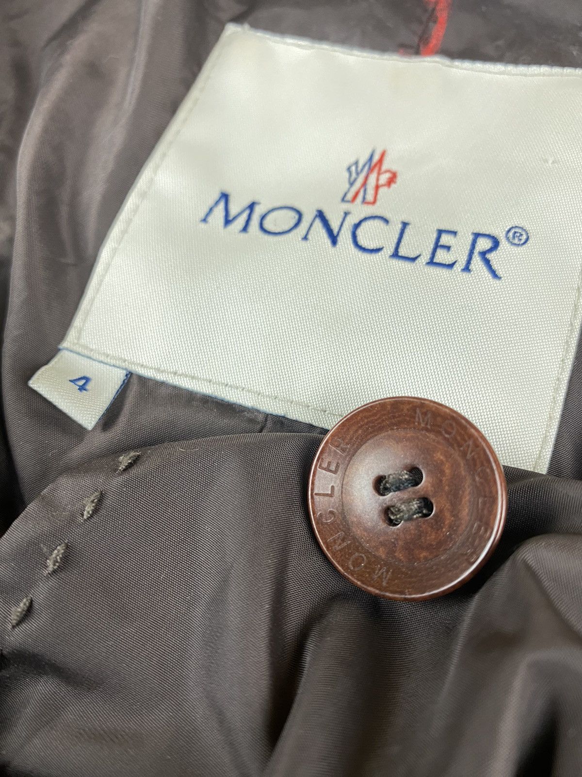 Moncler Moncler brown Long Coat rain Size XL / US 12-14 / IT 48-50 - 4 Thumbnail