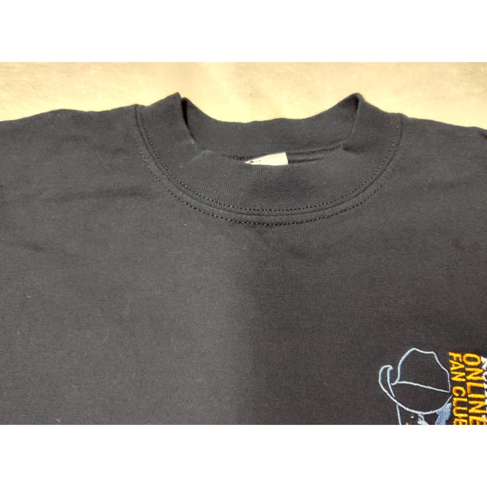 Jerzees VINTAGE Kenny Chesney T-Shirt Black Size Small Men’s Short Sleeve Cotton 2004 Fan Club EUC Classic Music Band Mens S Size US S / EU 44-46 / 1 - 5 Thumbnail