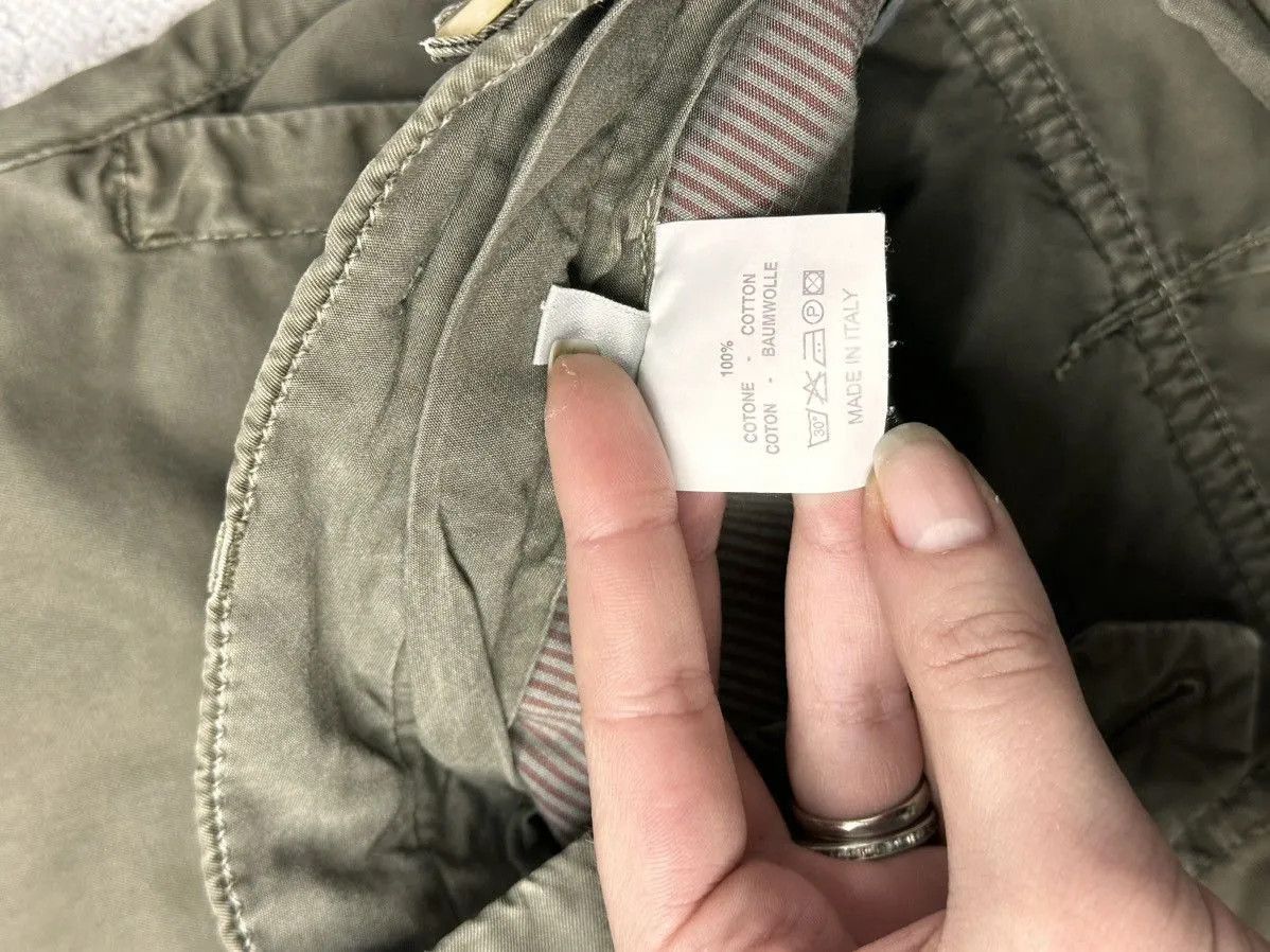 Vintage Brunello Cucinelli Men Leisure Relaxed Cargo Pants Grey XL Size US 34 / EU 50 - 10 Thumbnail