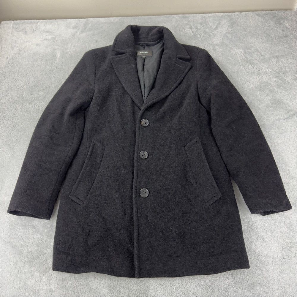 Mackage Mackage Men's Size Medium/38 EU Grey Wool & Cashmere Blend Size US M / EU 48-50 / 2 - 1 Thumbnail