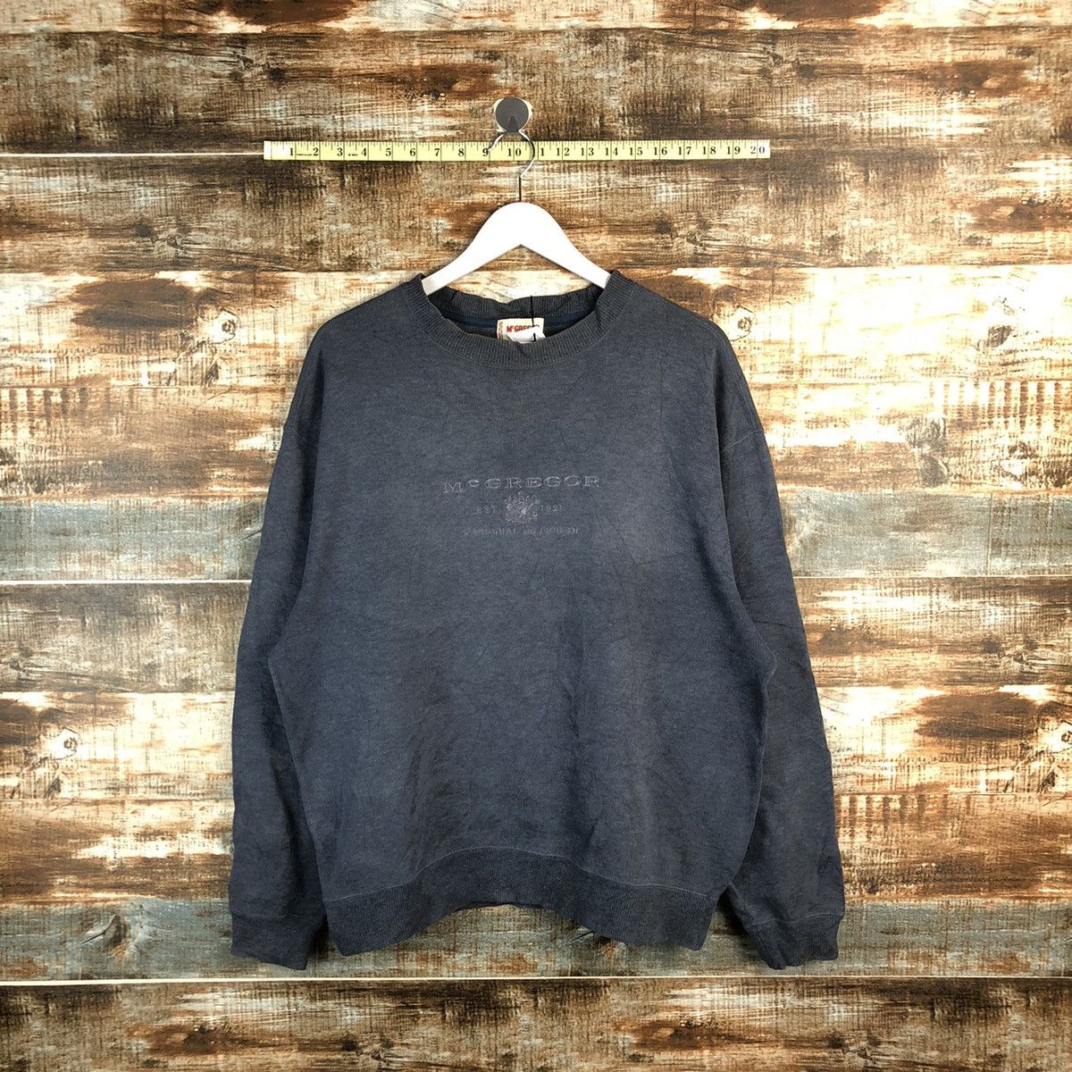McGregor Mc Gregor vintage Grey Sweatshirt #A1912 Size US L / EU 52-54 / 3 - 1 Thumbnail