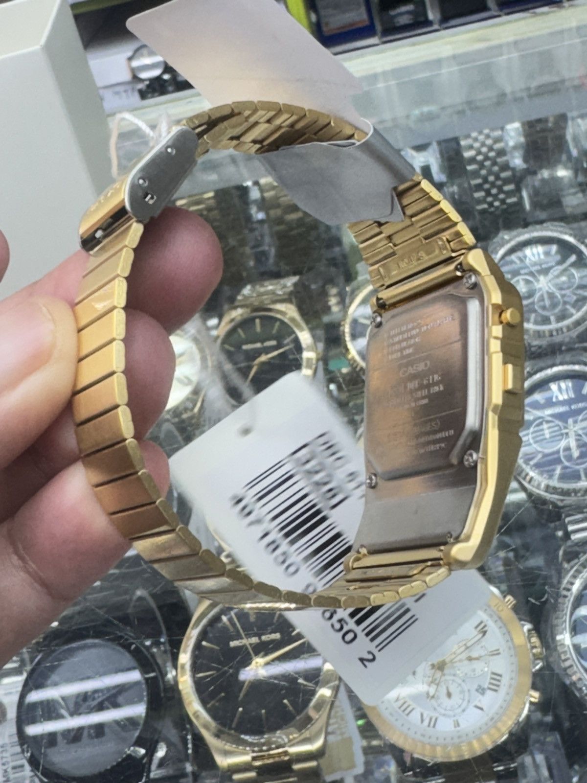 Casio CASIO Calculator watch for UNISEX Size in Stainless Steel Size 34 - 8 Thumbnail