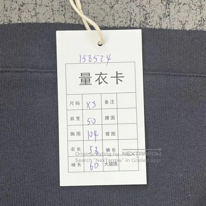 Yves Saint Laurent Saint Laurent Navy Blue Women's Hoodie . Size XS / US 0-2 / IT 36-38 - 9 Thumbnail