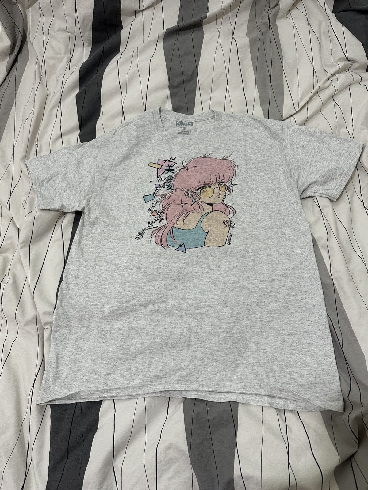 Vintage Vintage Cartoon Girl Graphic Tee Size US L / EU 52-54 / 3 - 1 Thumbnail