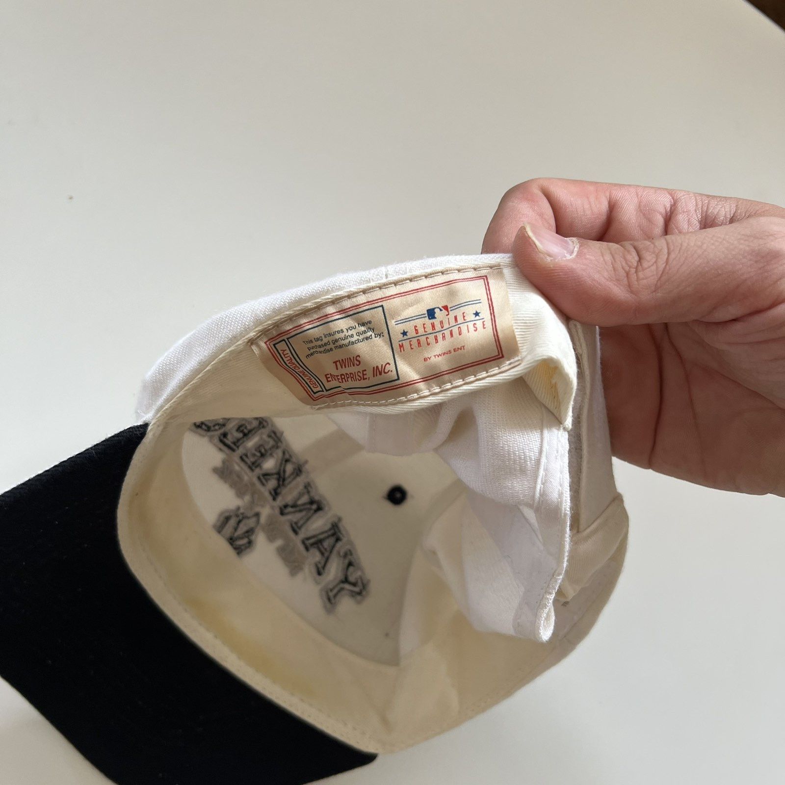 New York Yankees × Vintage New York Yankees Fitted MLB Cap Size ONE SIZE - 5 Thumbnail