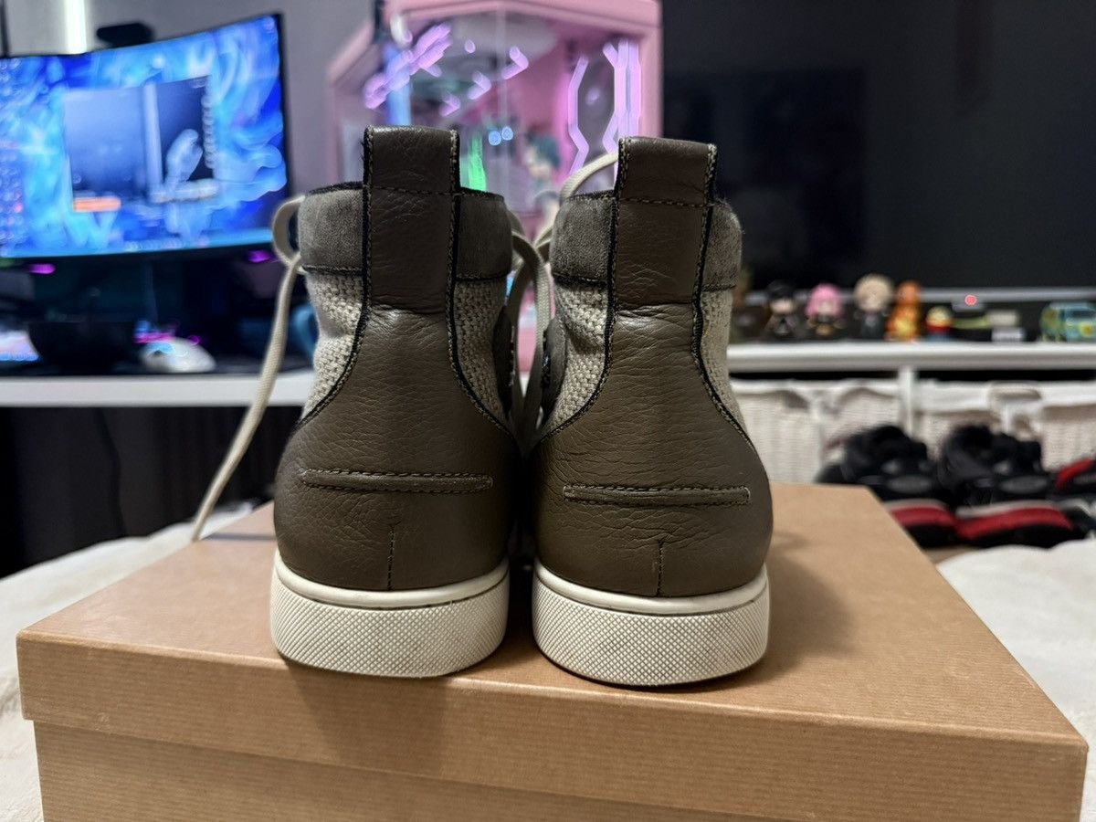 Christian Louboutin Christian Louboutin Poire Vert High Top Sneakers Size US 10 / EU 43 - 11 Thumbnail