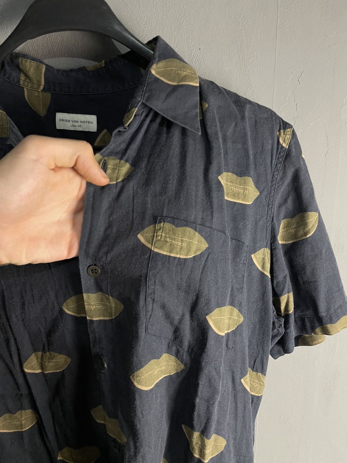 Dries Van Noten Dries Van Noten Short Sleeve Shirt Size US M / EU 48-50 / 2 - 3 Thumbnail