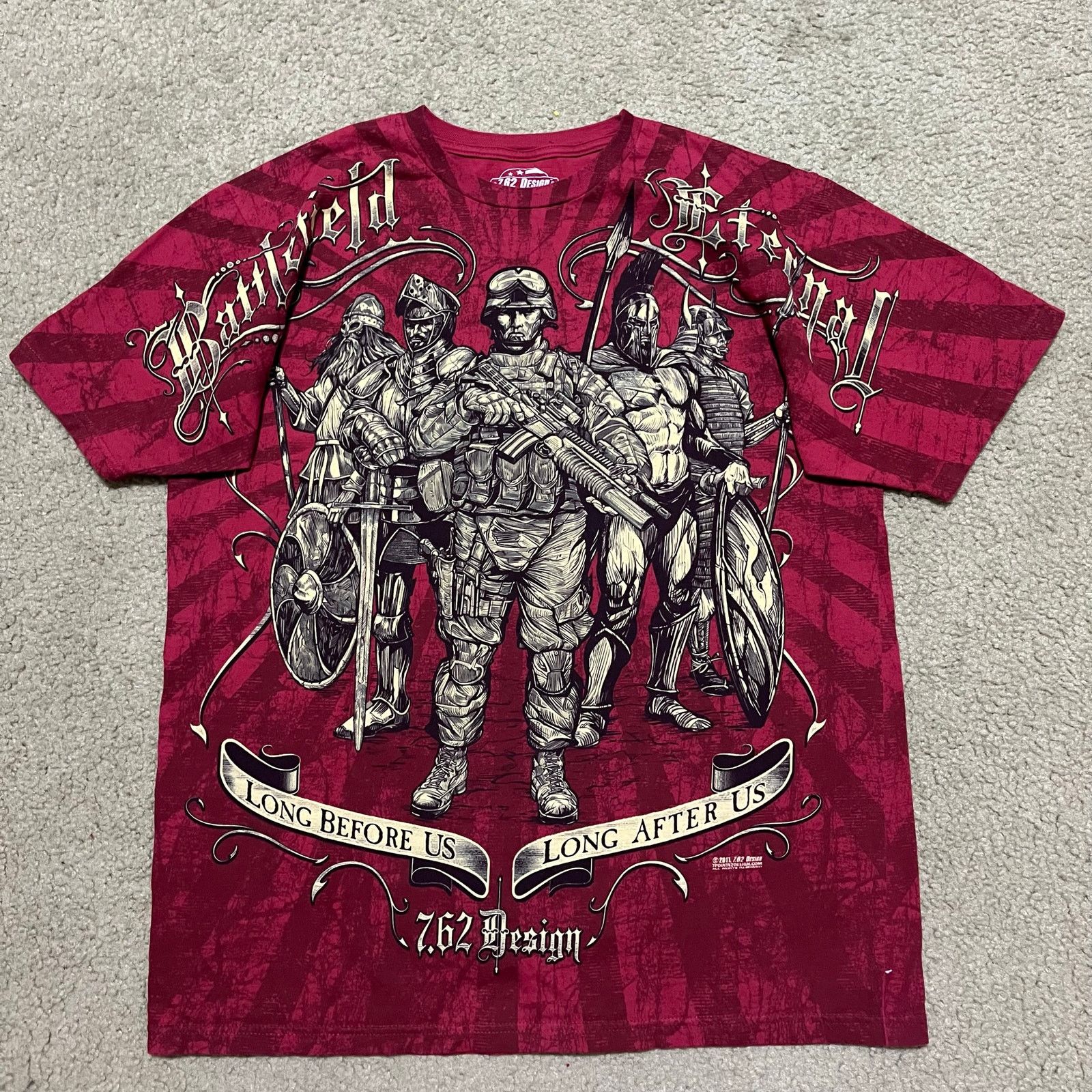 Other 7.62 Design “Battlefield Eternal” Graphic Shirt Patriotic Size US L / EU 52-54 / 3 - 1 Thumbnail