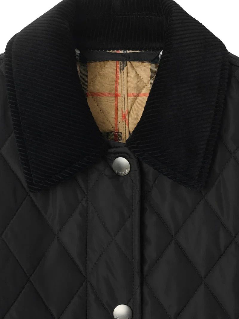 Burberry BURBERRY Black Quilted Jacket New And Authentic Size M / US 6-8 / IT 42-44 - 2 Thumbnail