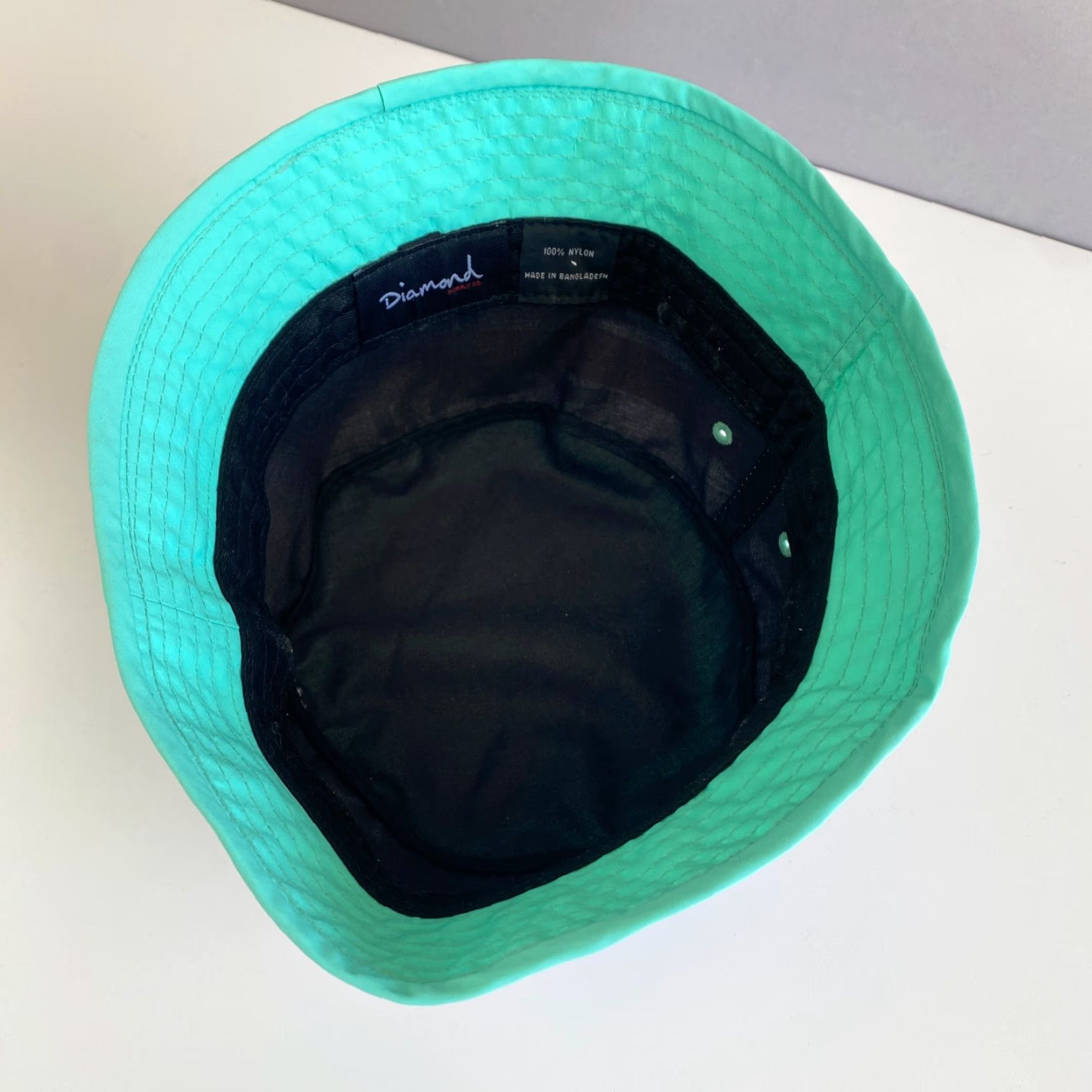Diamond Supply Co. Diamond Supply Co DLYC Life Yacht Club Bucket Hat Mint Blue Nautical 1998 Multicolor Unisex Adults M Size Size ONE SIZE - 6 Thumbnail