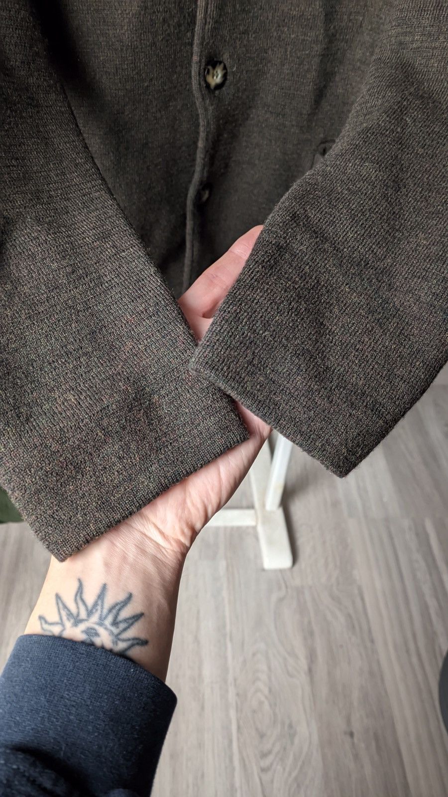 Japanese Brand Connemara vintage 100% merino wool cardigan Japanese style Size US L / EU 52-54 / 3 - 4 Thumbnail