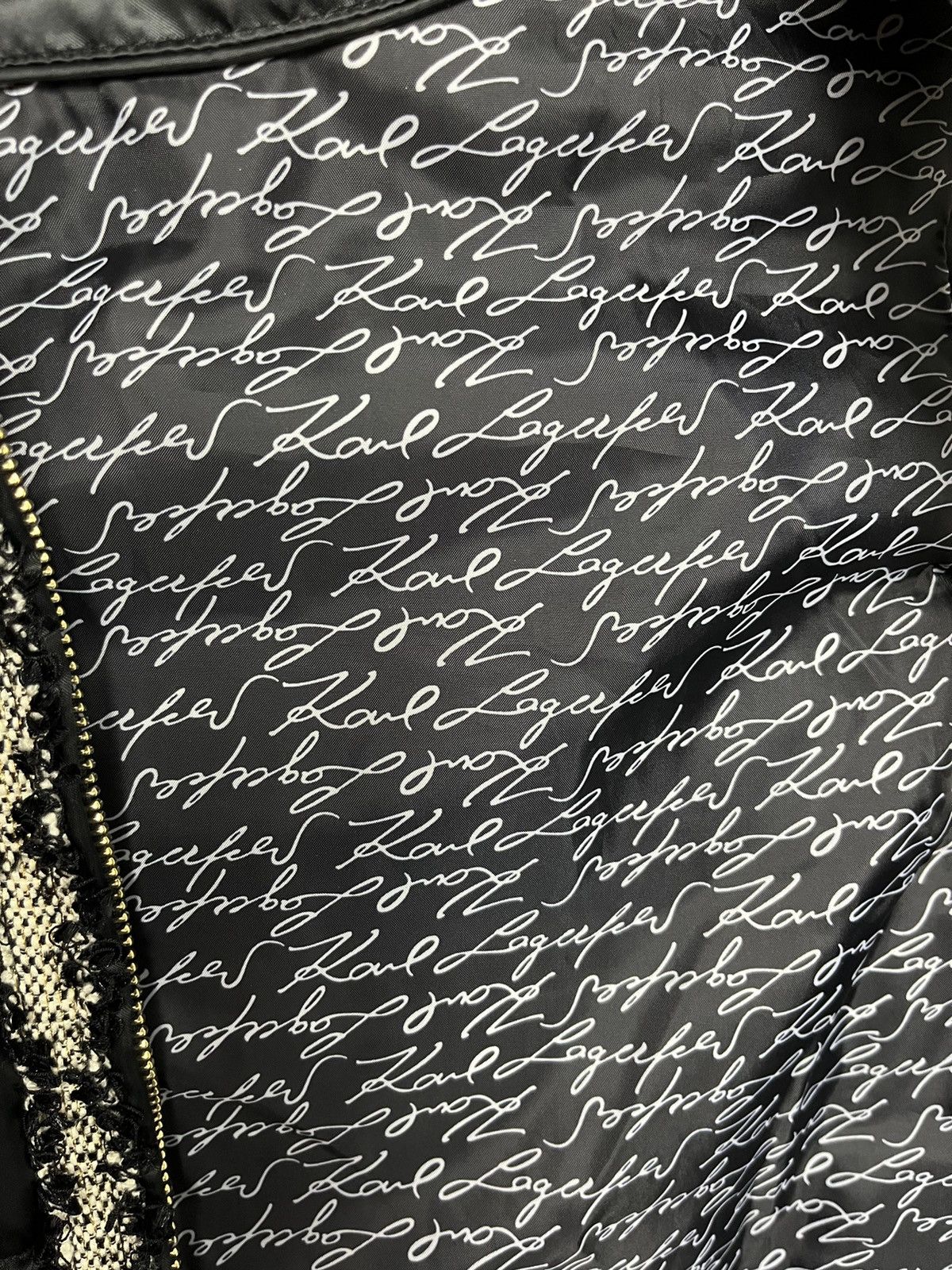 Japanese Brand × Karl Lagerfeld Vintage y2k Karl Lagerfeld puffer vest Size L / US 10 / IT 46 - 13 Thumbnail