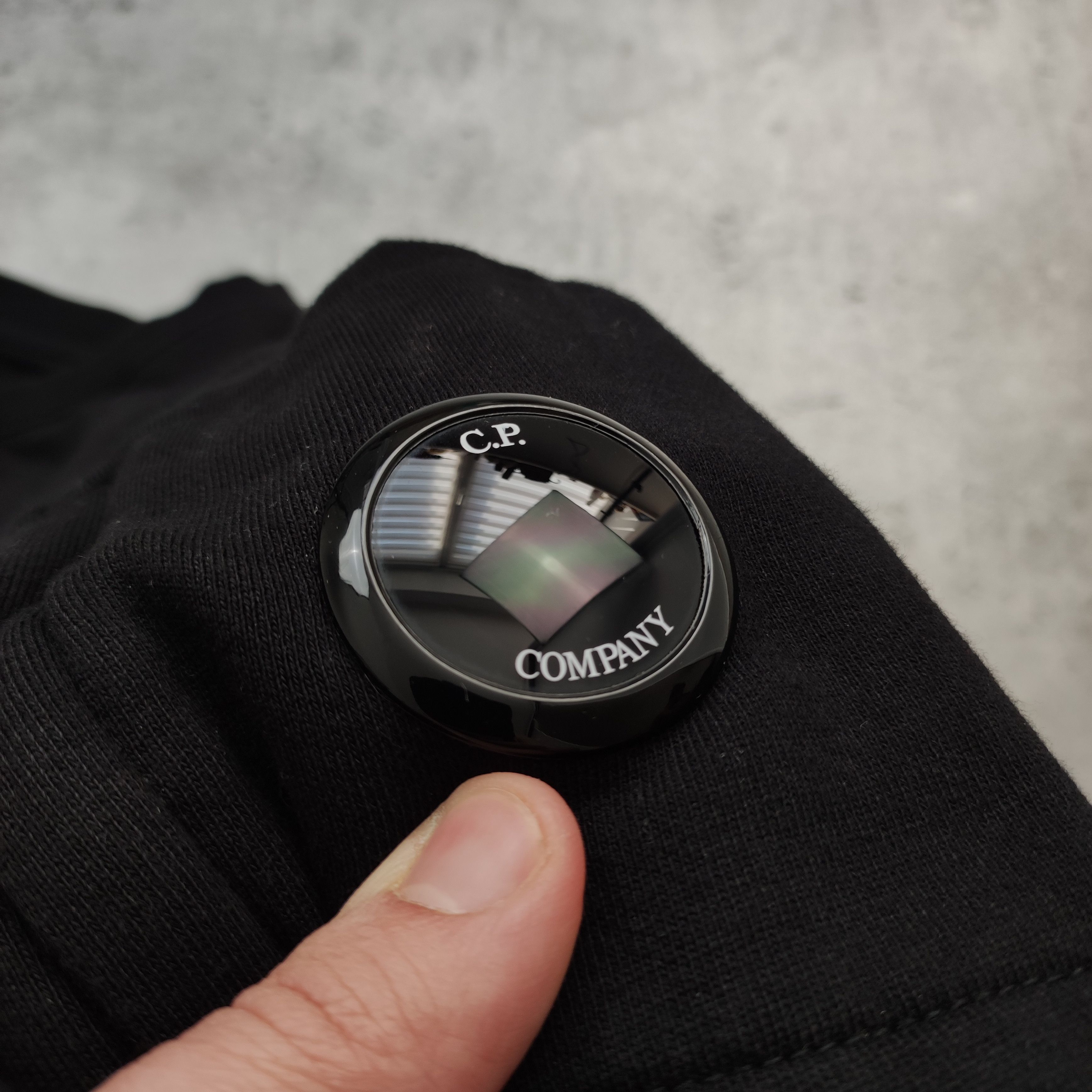 C.P. Company × Massimo Osti × Stone Island C.P Company CP Company Classic Black Sleeve Pocket Crewneck Size US XXL / EU 58 / 5 - 4 Thumbnail