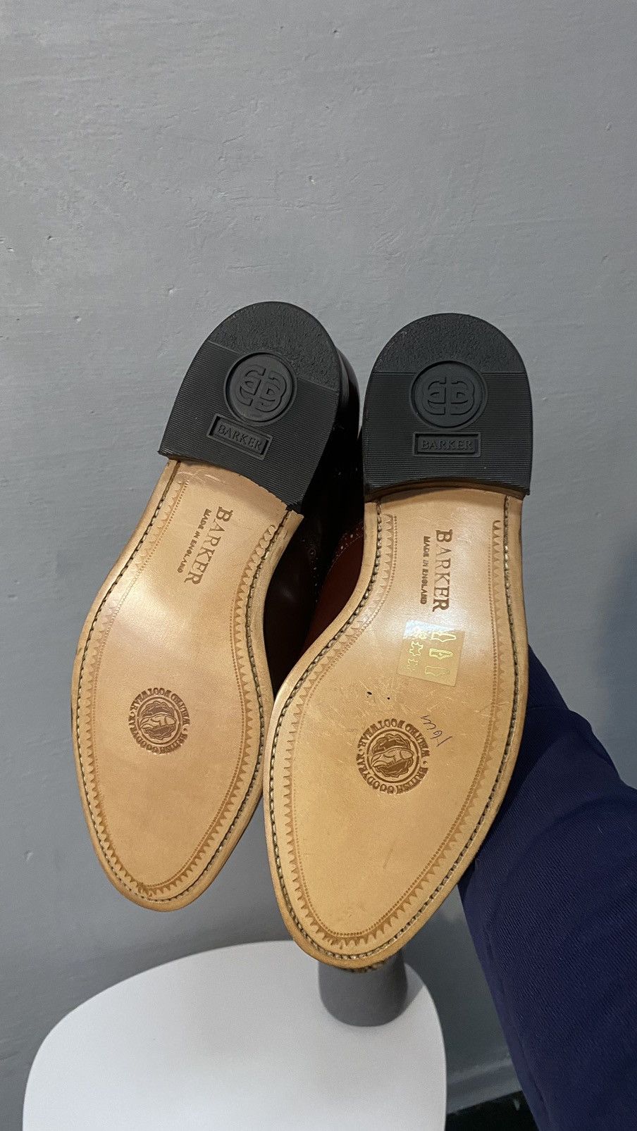 Barker Barker made in England leather shoes size 8 Size US 8 / EU 41 - 5 Thumbnail