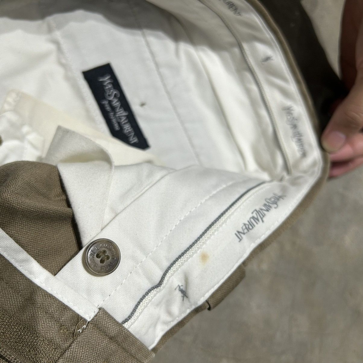 Yves Saint Laurent Yvesaintlaurent ysl pants Size US 31 - 7 Thumbnail