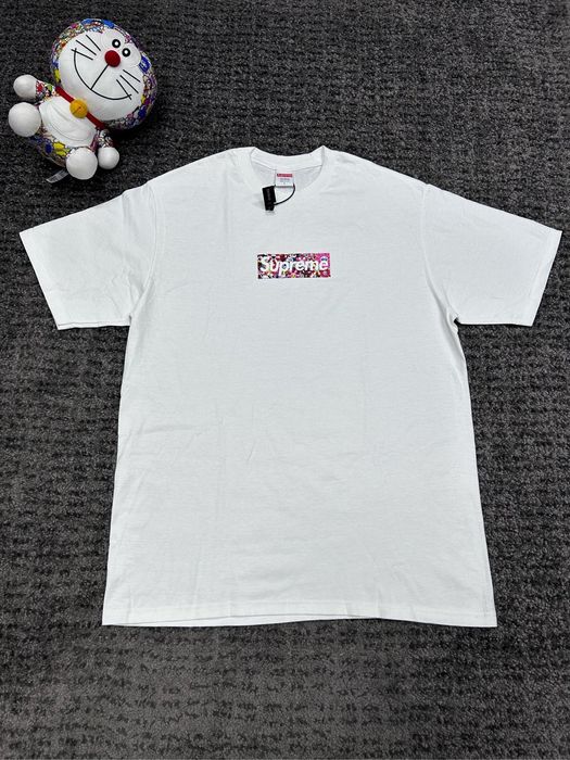 Supreme Supreme Takashi Murakami covid-19 relief box logo tee