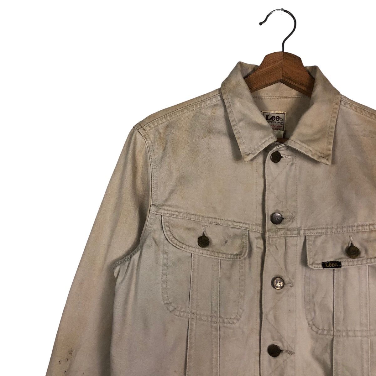 Japanese Brand 🔥Vintage Cropped Biker Trucker Jacket Lee Western Usa Size US M / EU 48-50 / 2 - 7 Thumbnail