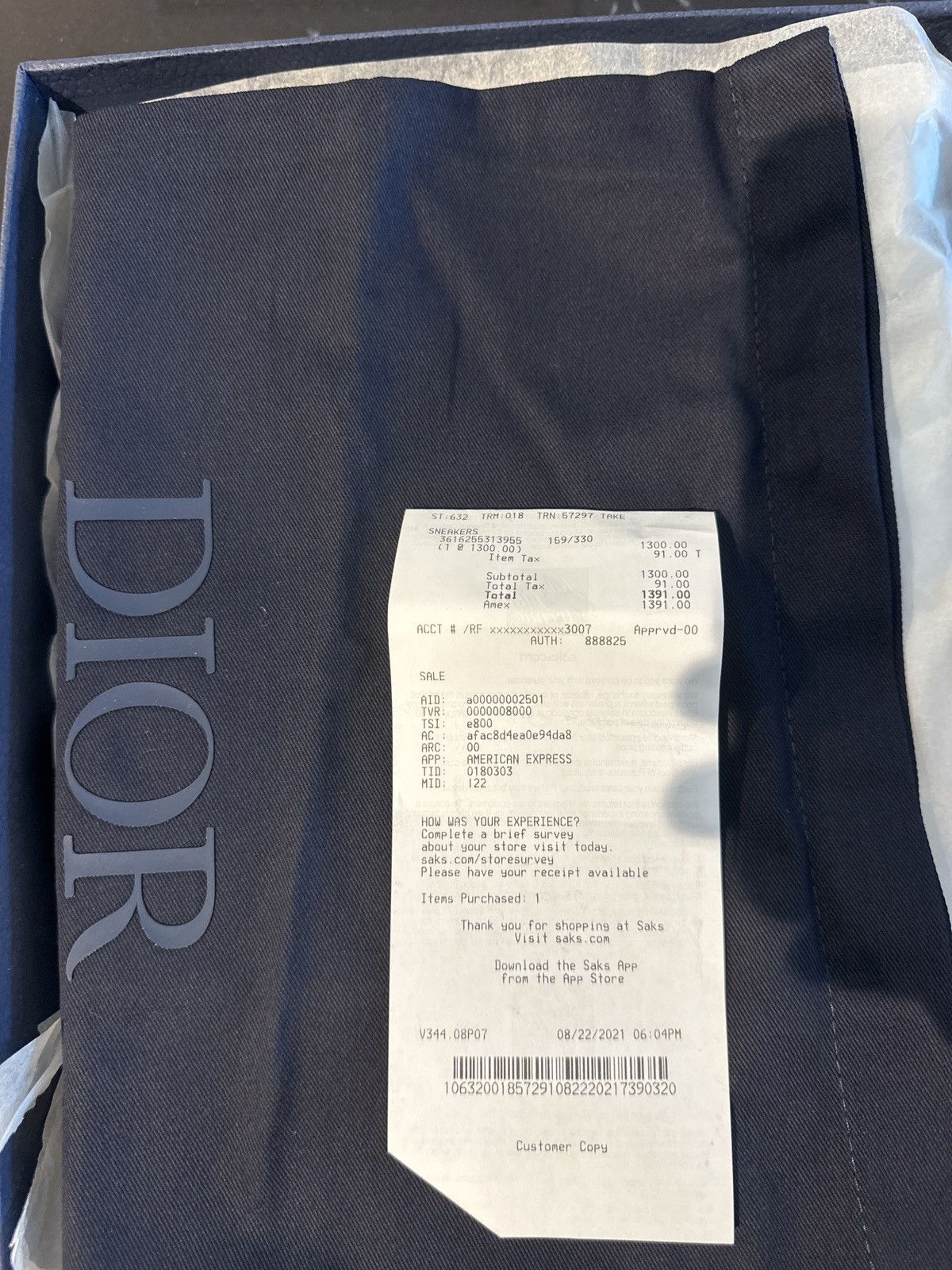 Dior Dior B22 Orange/Green Peter Doig Size US 10 / EU 43 - 12 Thumbnail
